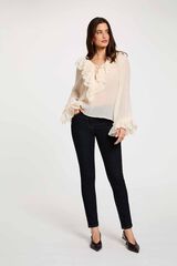 Morgan Jeans justos Azul