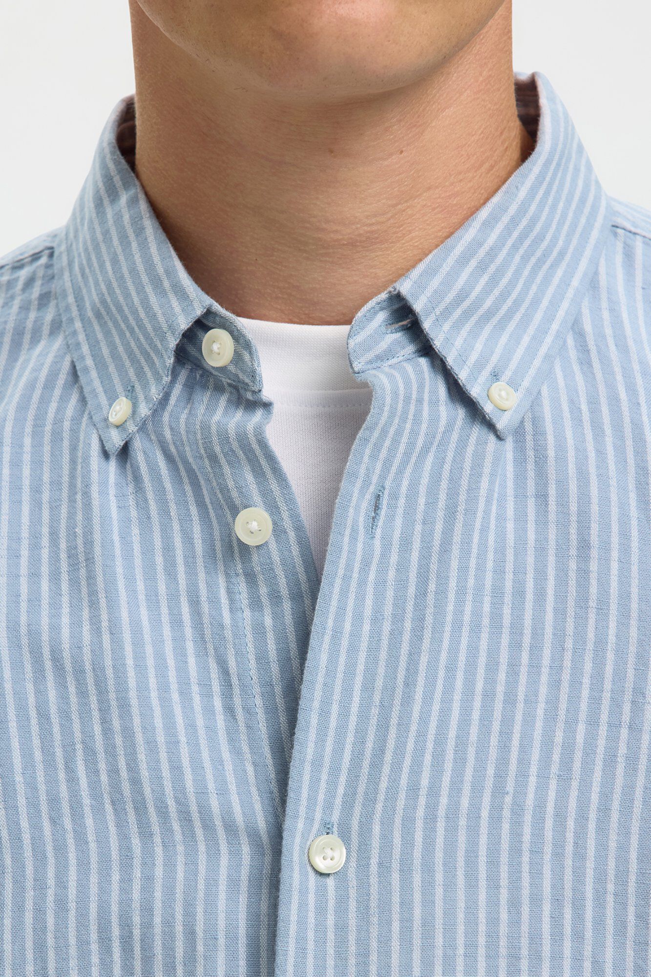 Selected Camisa em mistura de linho