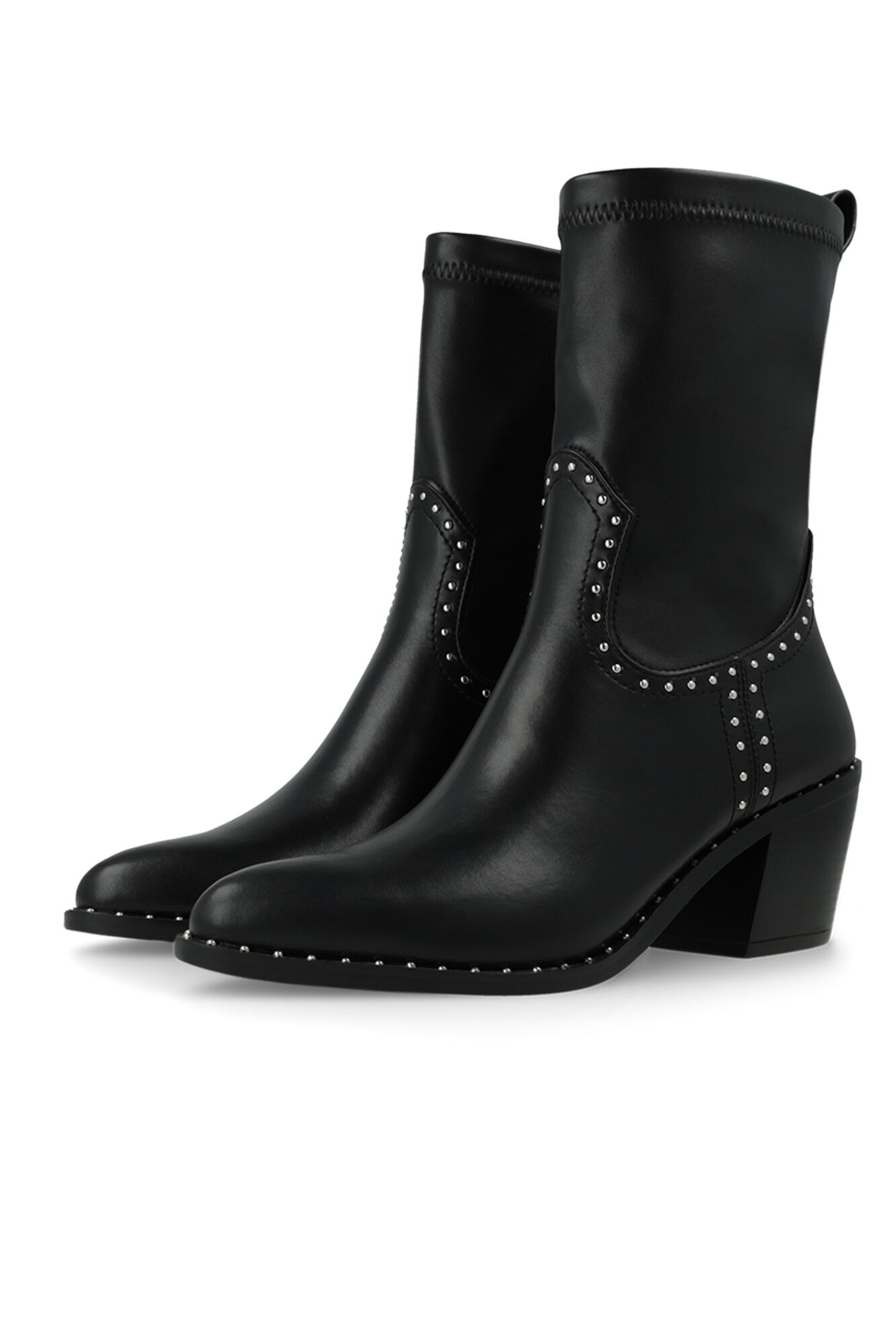 Lodi Botines tipo cowboy tachas
