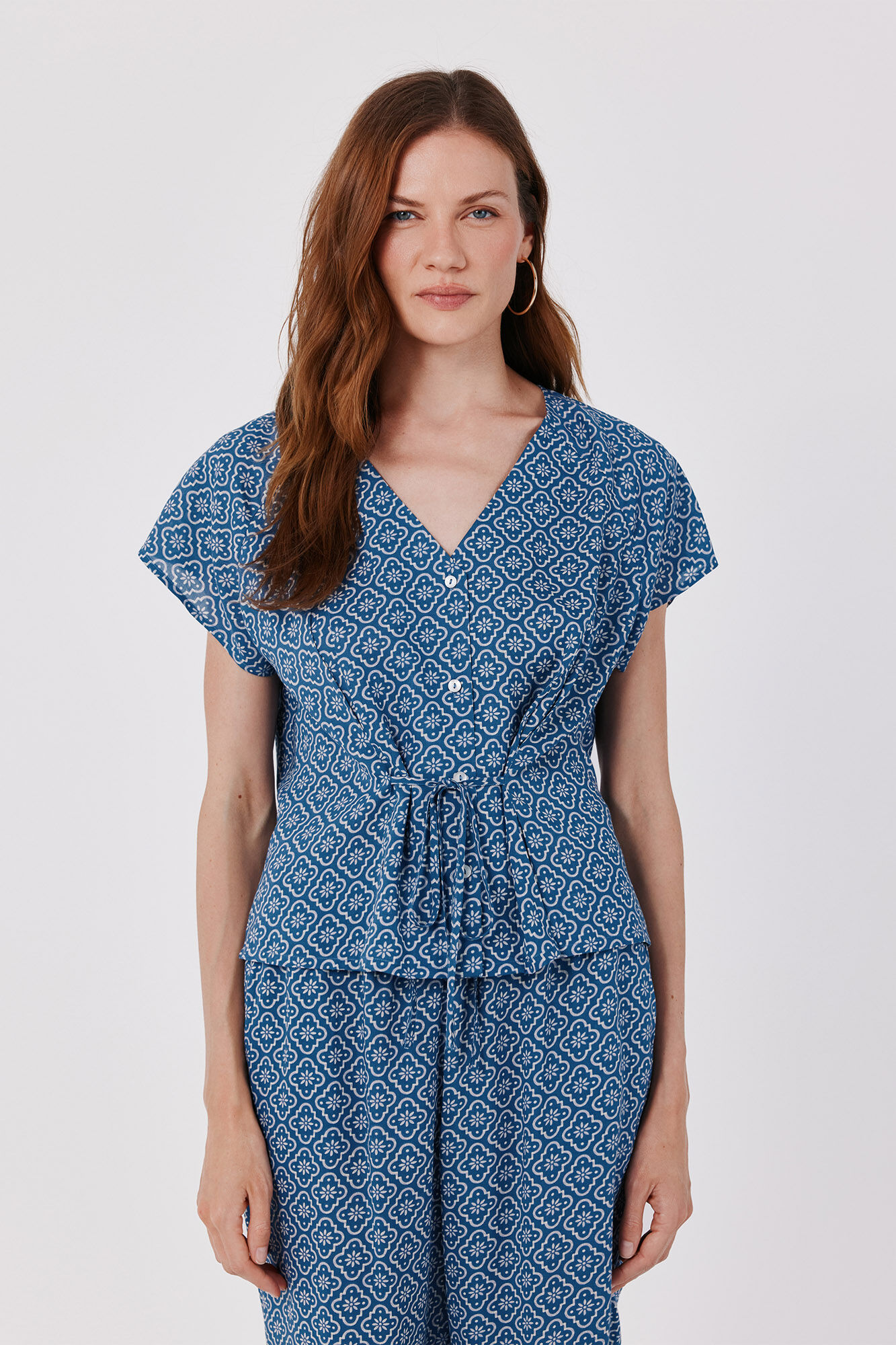 Cortefiel Printed blouse