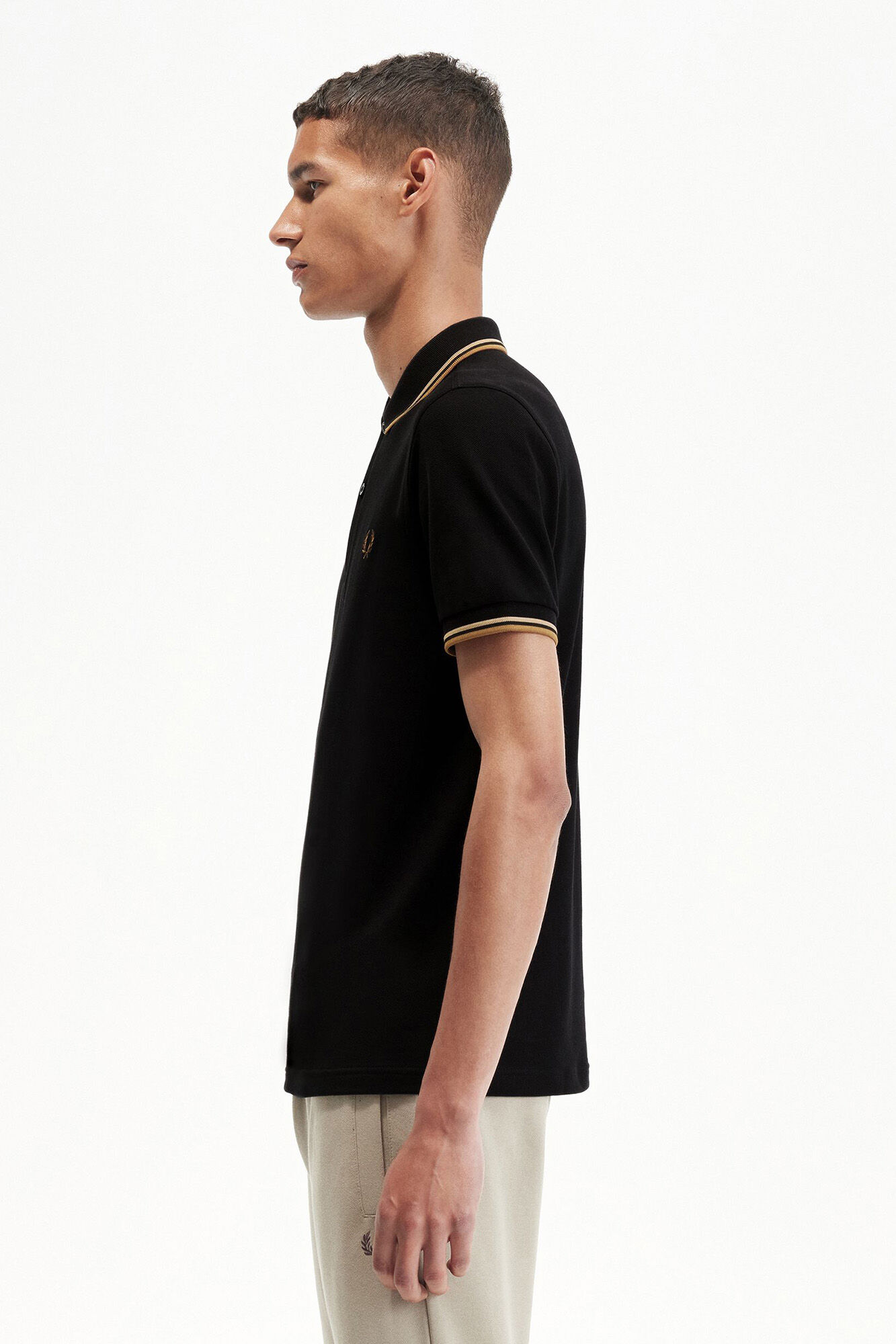 Fred Perry Short-sleeved polo shirt Black