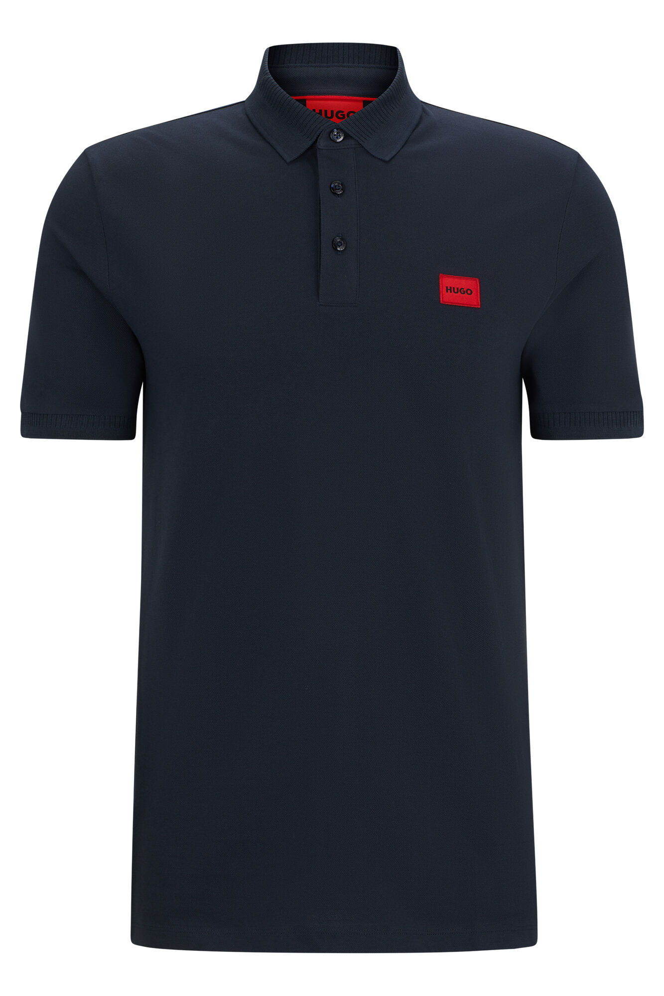 HUGO Short-sleeved polo shirt Blue