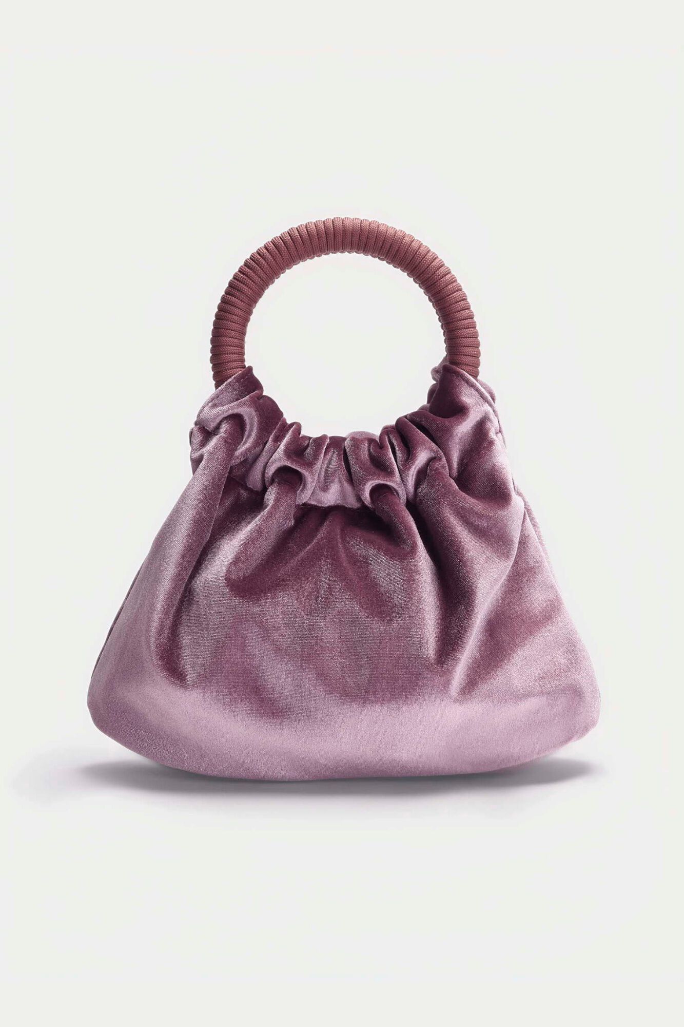 Azarey Velvet handbag Lilac