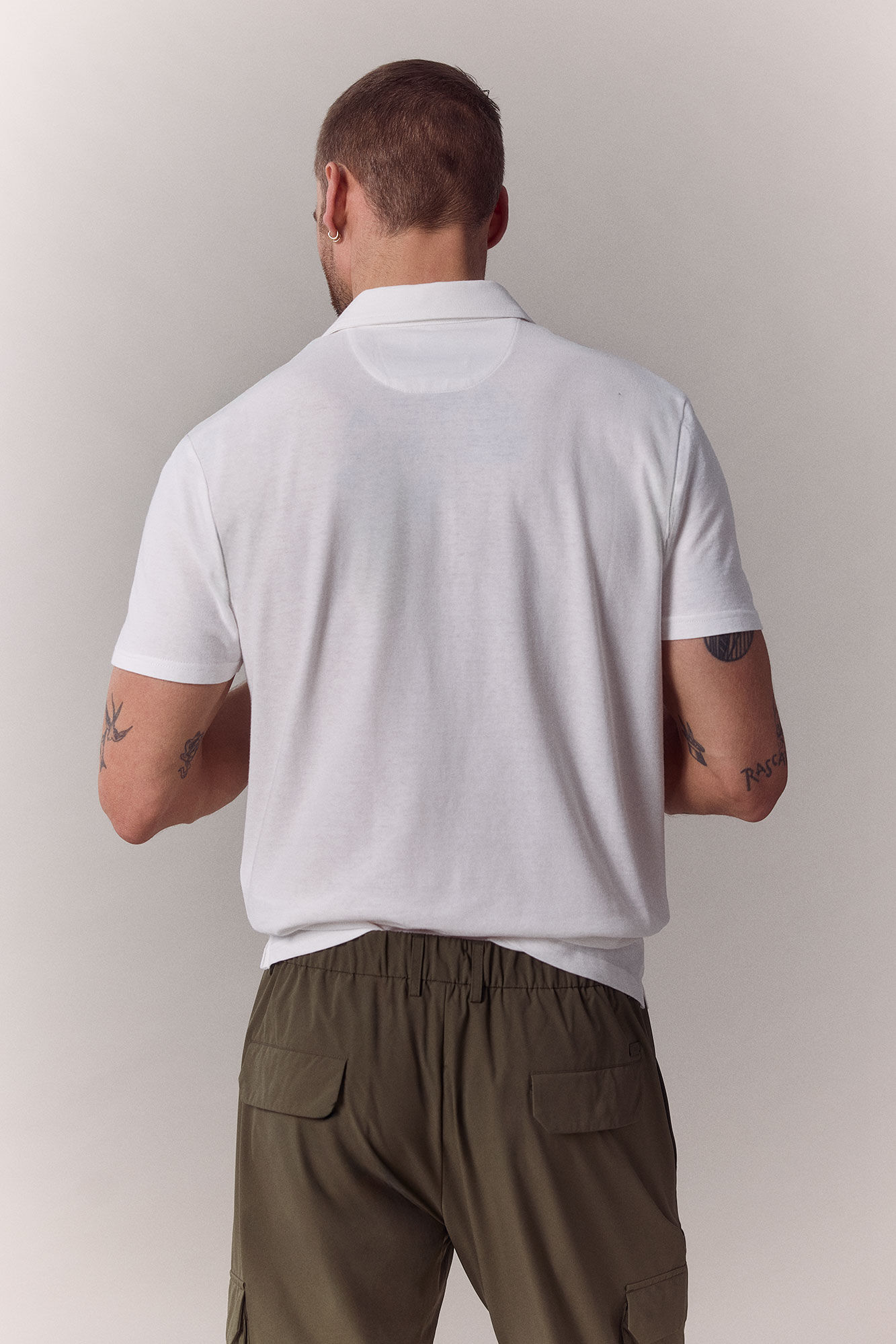 OOTO Refined polo shirt White