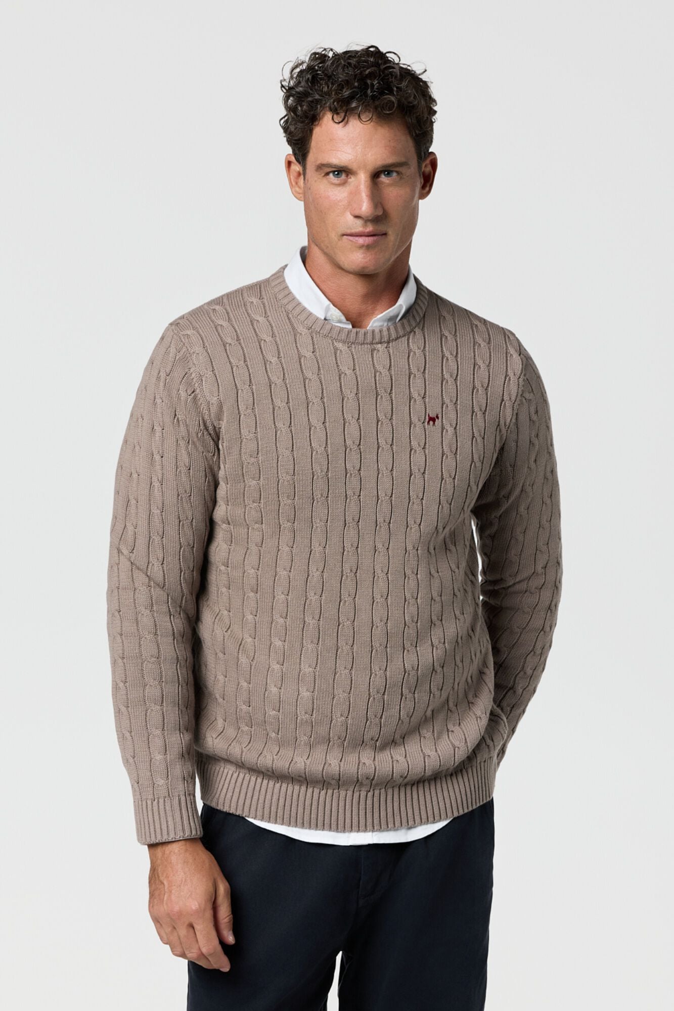 Williot Jersey Trenzado Cuello Redondo