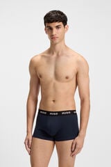 HUGO Pack 3 boxers Azul