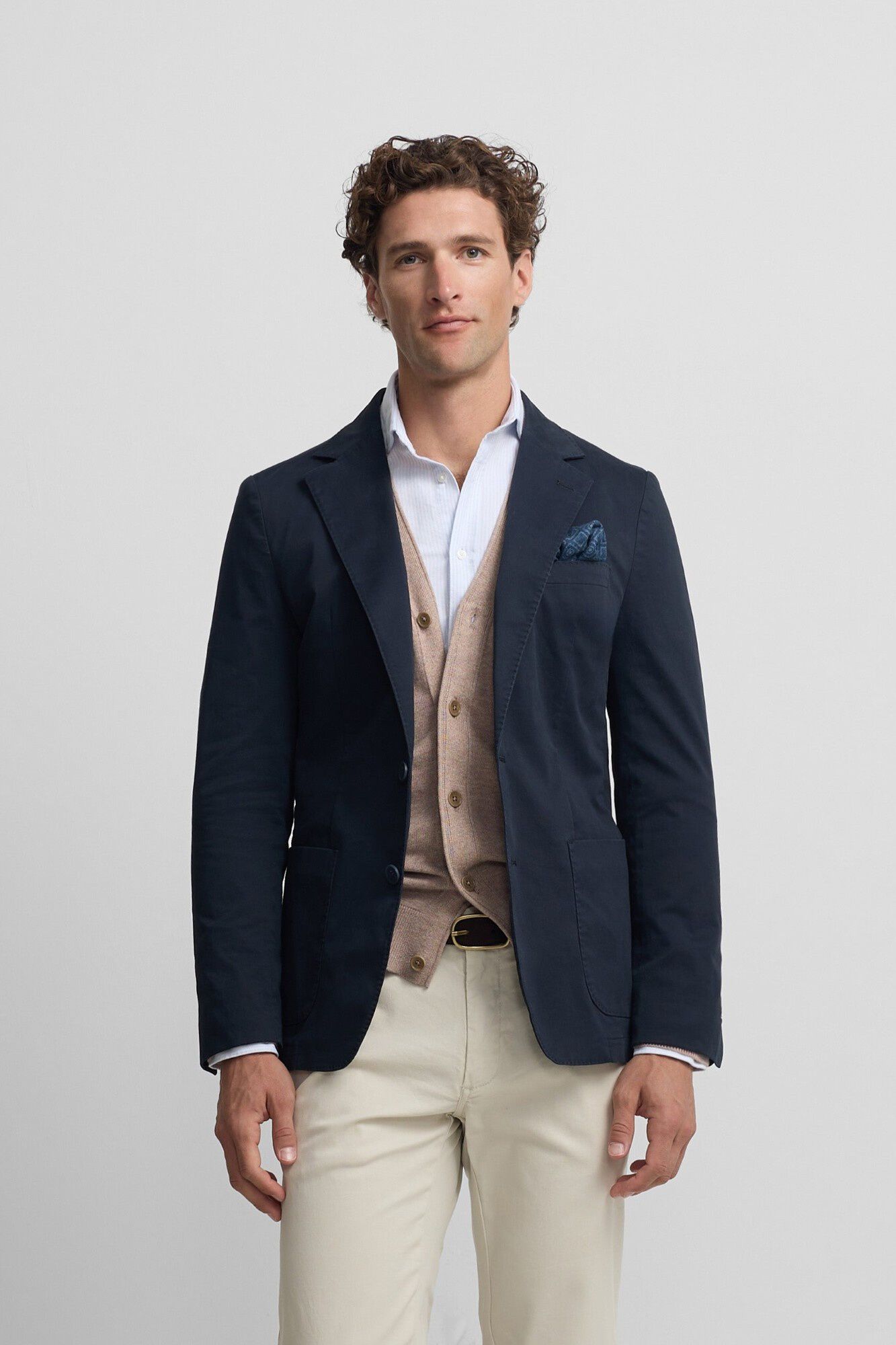 Silbon Blazer casual Azul