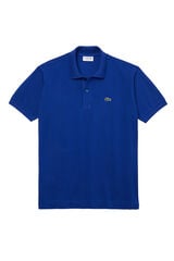 Lacoste Polo com bordado de crocodilo costurado Azul