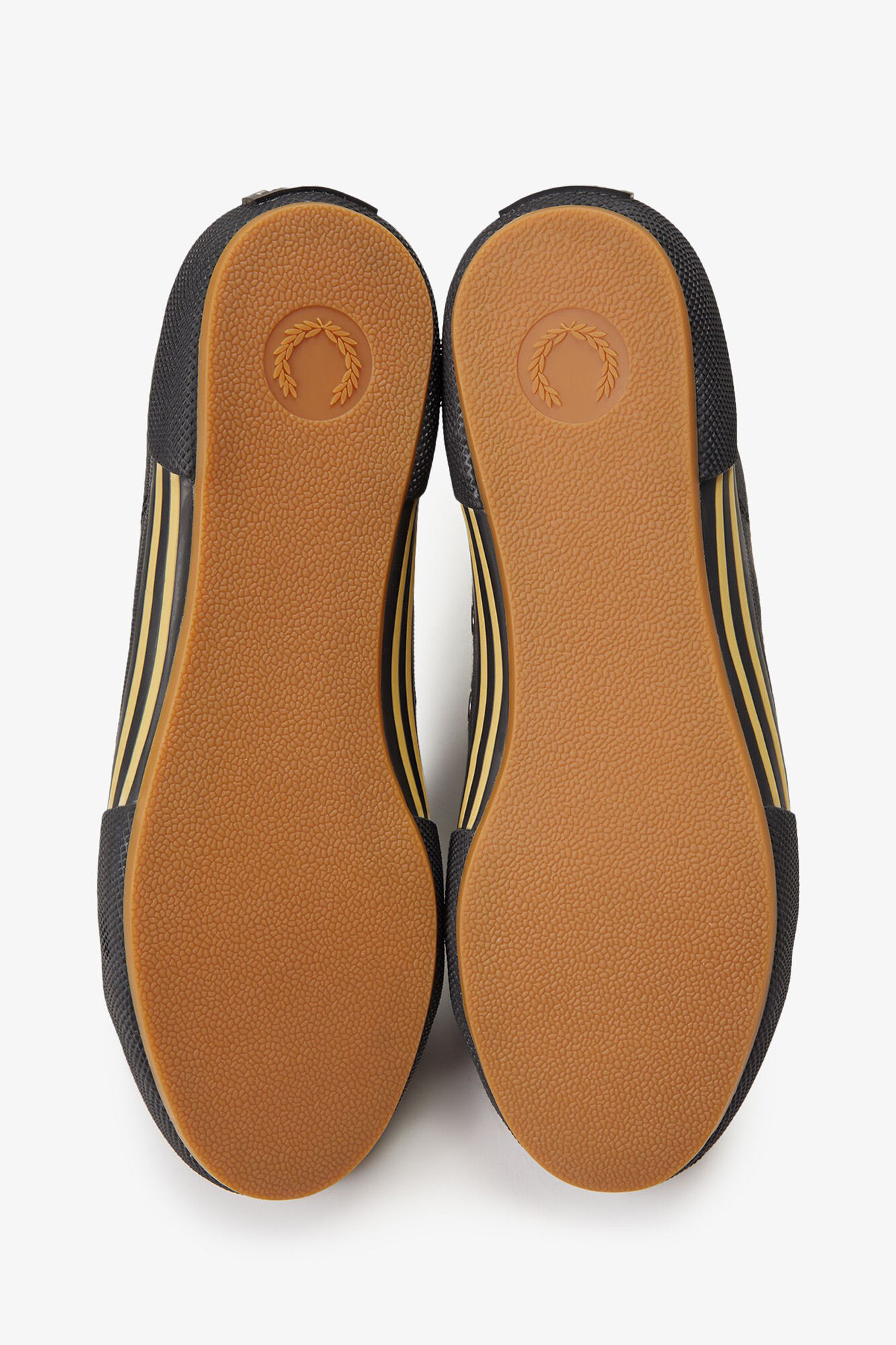Fred Perry Sapatilha B708 Vintage Canva Preto