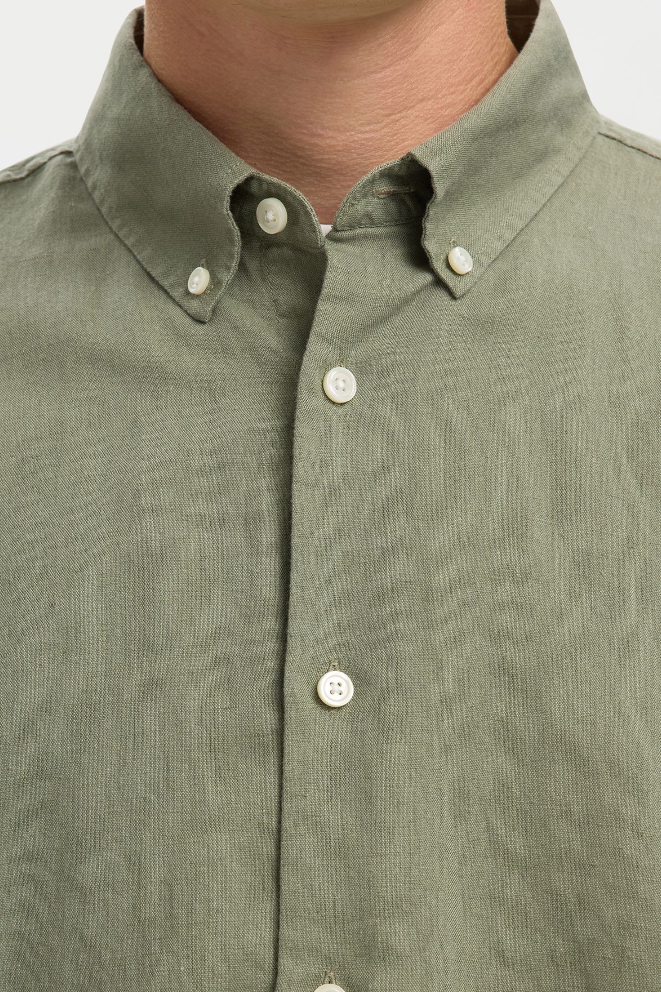 Selected Camisa em mistura de linho