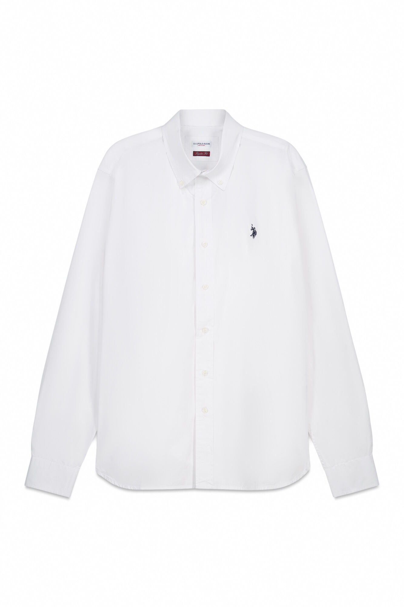 Us Polo Camisa cuello sport Blanco