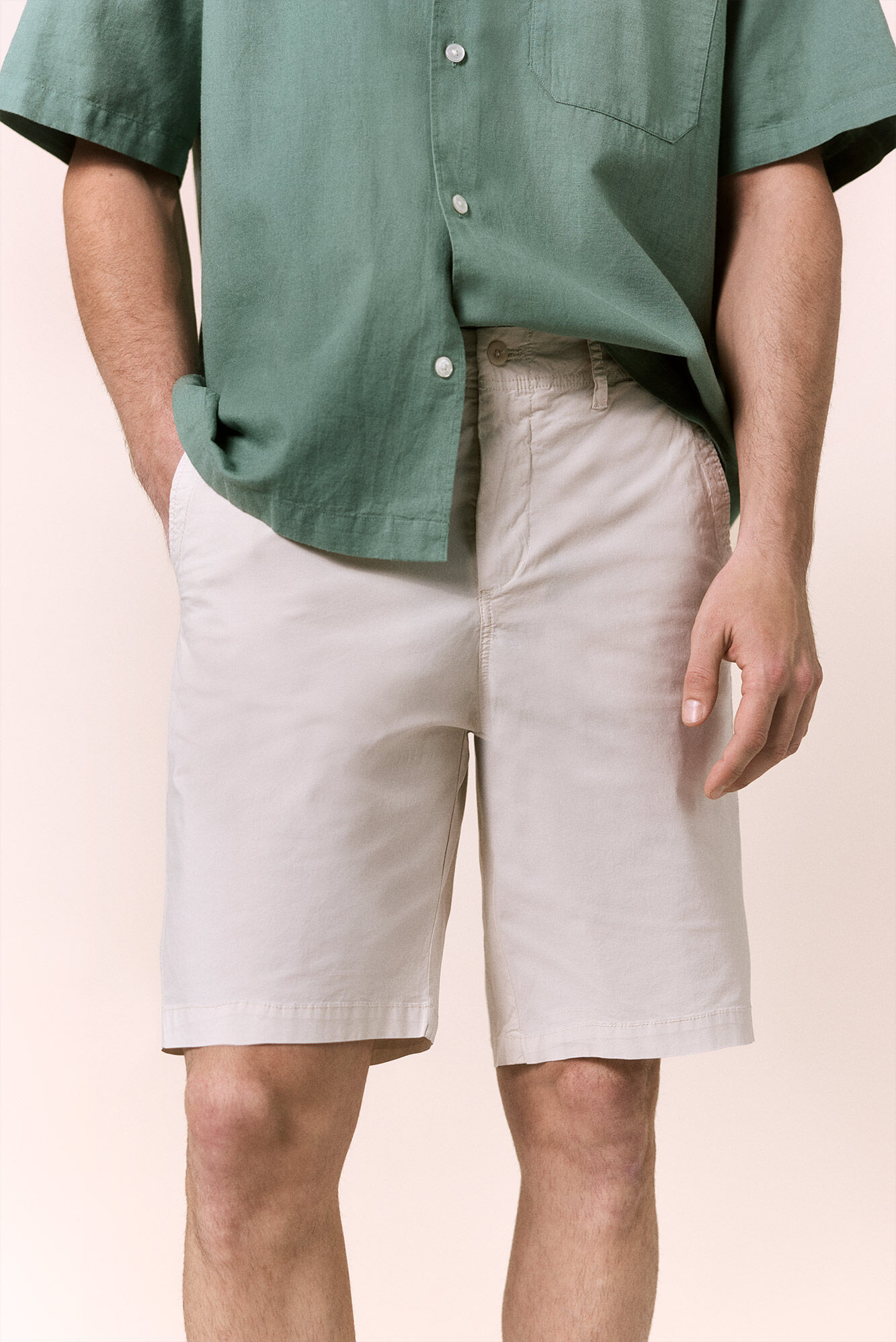 OOTO Poplin Bermuda shorts