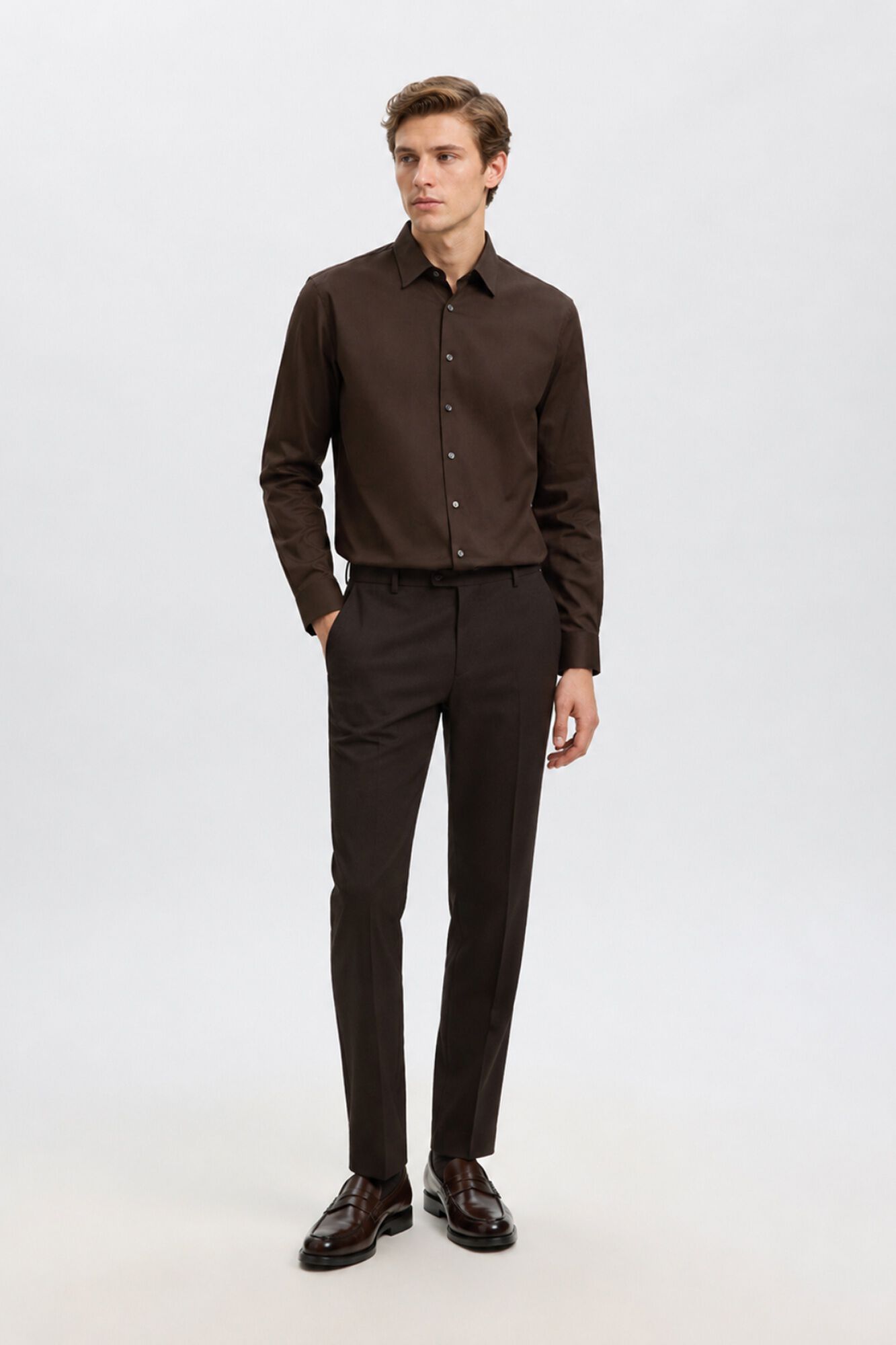 Selected Camisa Slim Fit de vestir