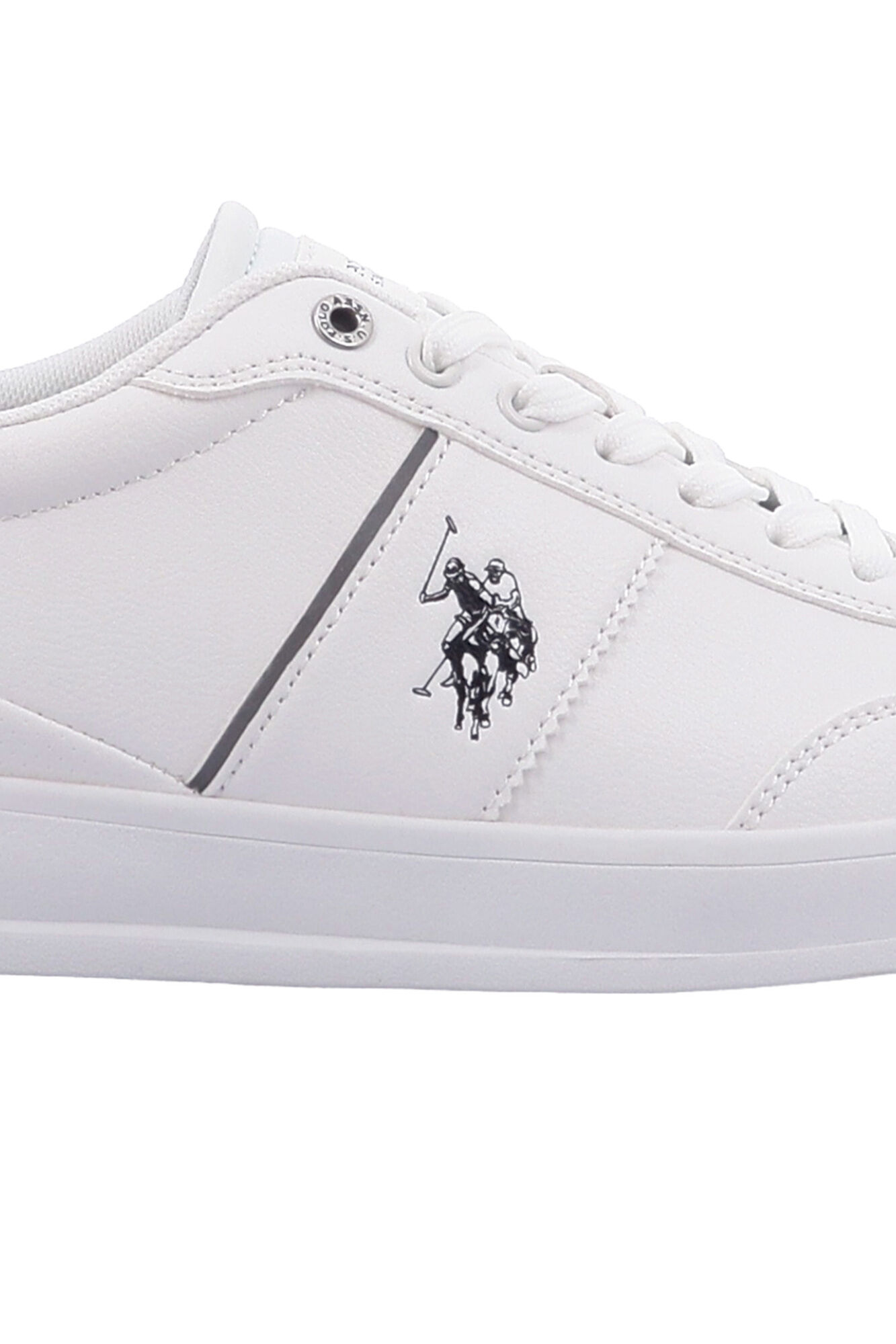 Us Polo Cal&ccedil;ado casual de homem Branco
