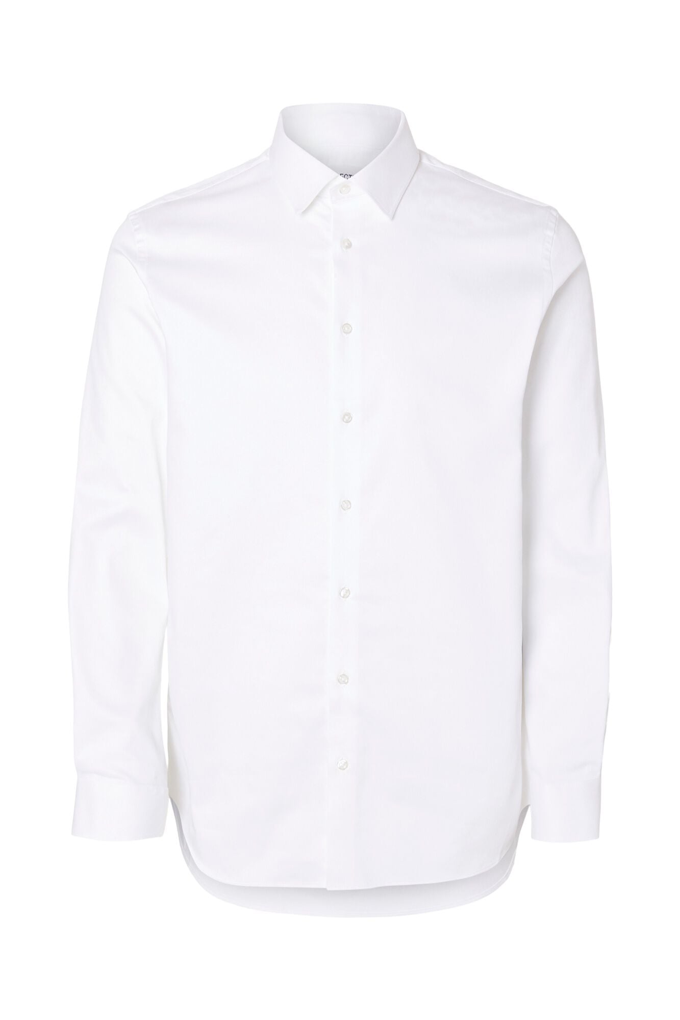 Selected Camisa de vestir slim fit Branco