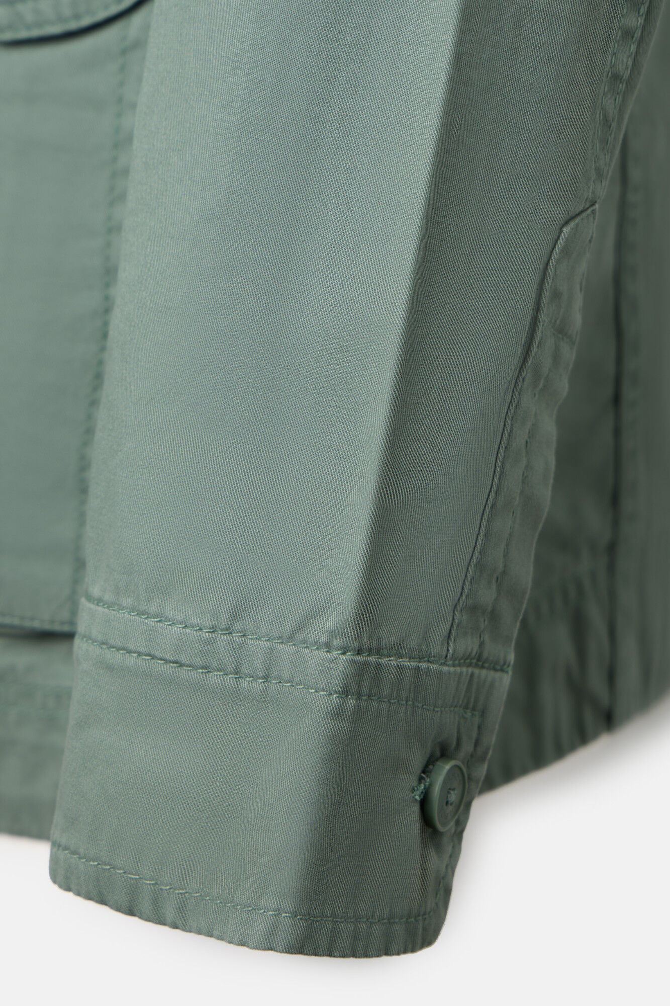 Silbon Parka tingida para vestimenta militar Verde