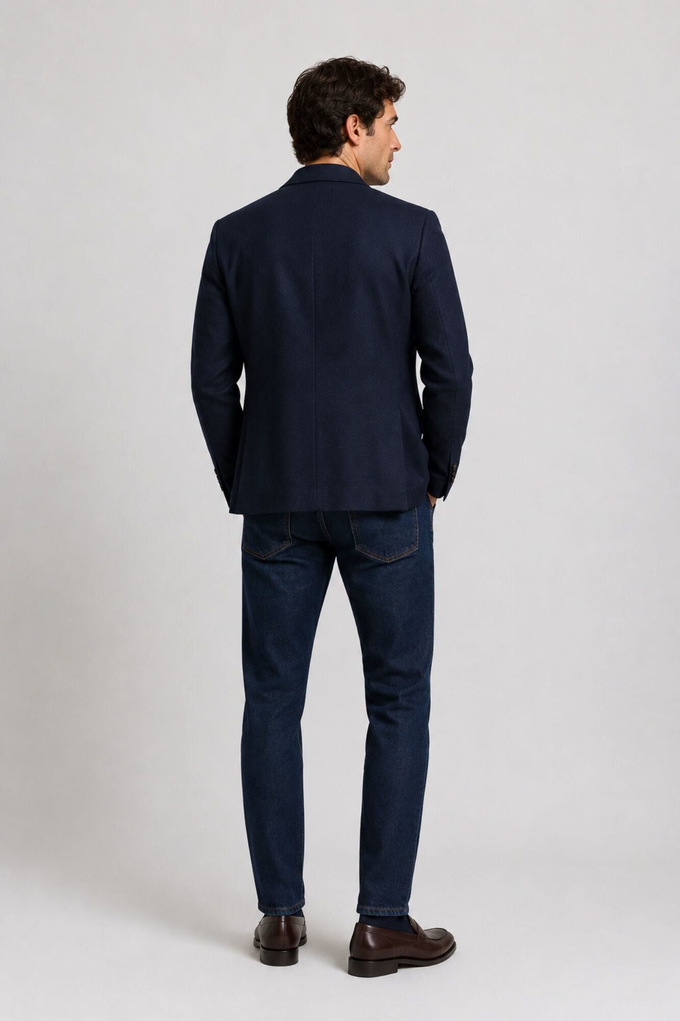 Selected Americana de lana Regular Fit