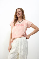 Slowlove Camiseta estampada Vermelho
