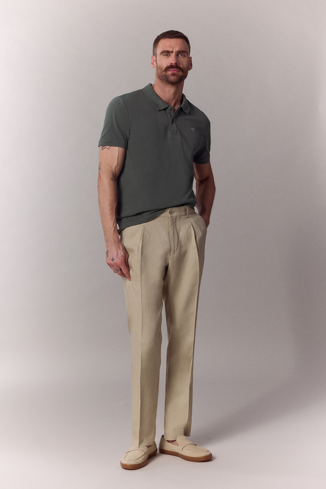OOTO Piqu&eacute; basic polo shirt