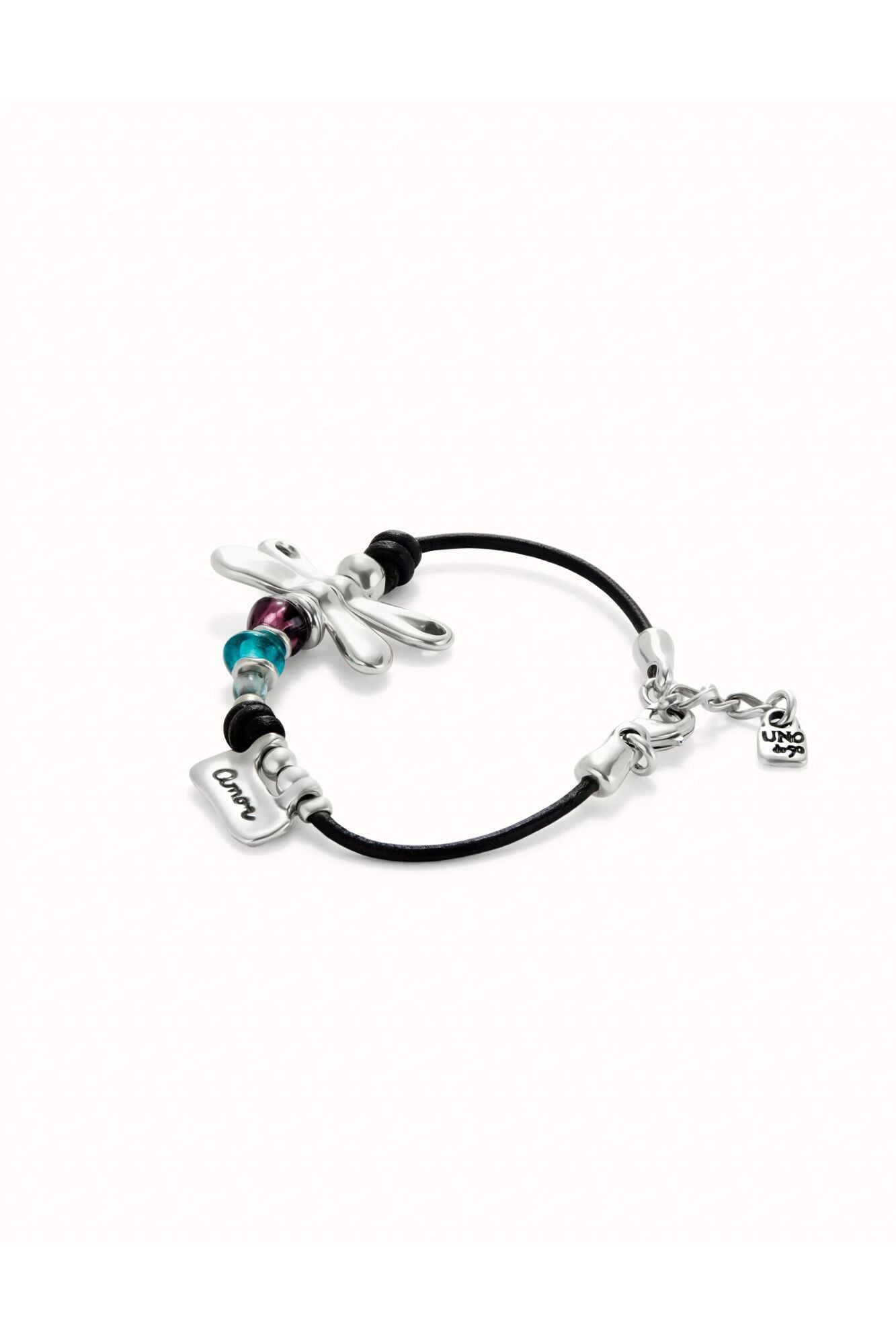 UNOde50 Pulsera lib&eacute;lula ba&ntilde;o de plata