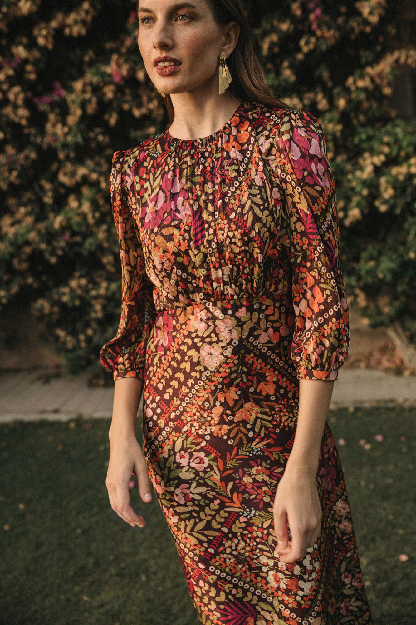 Cherubina Vestido midi Molly