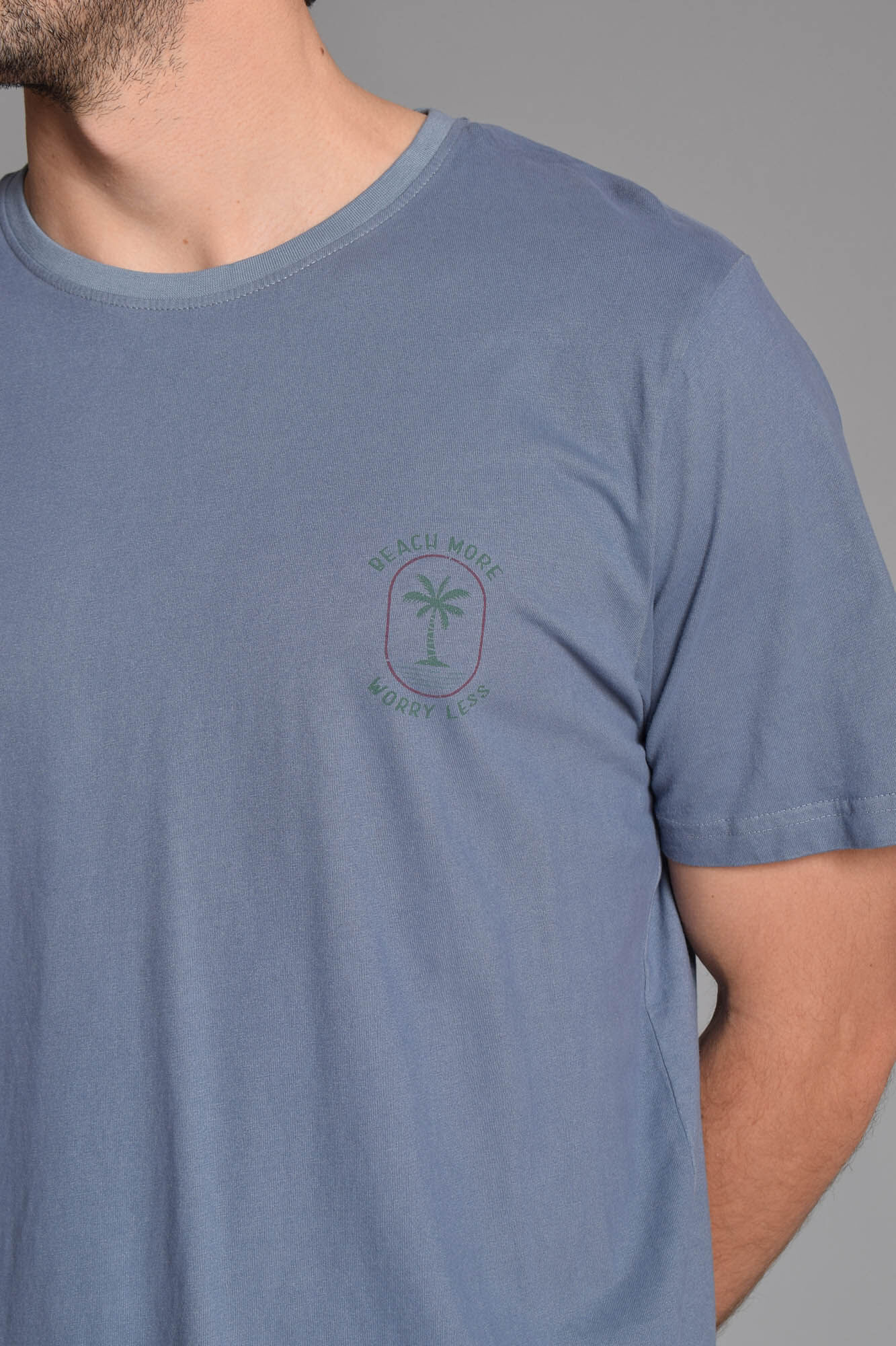 Cloking T-shirt lavada sunshine gang Azul