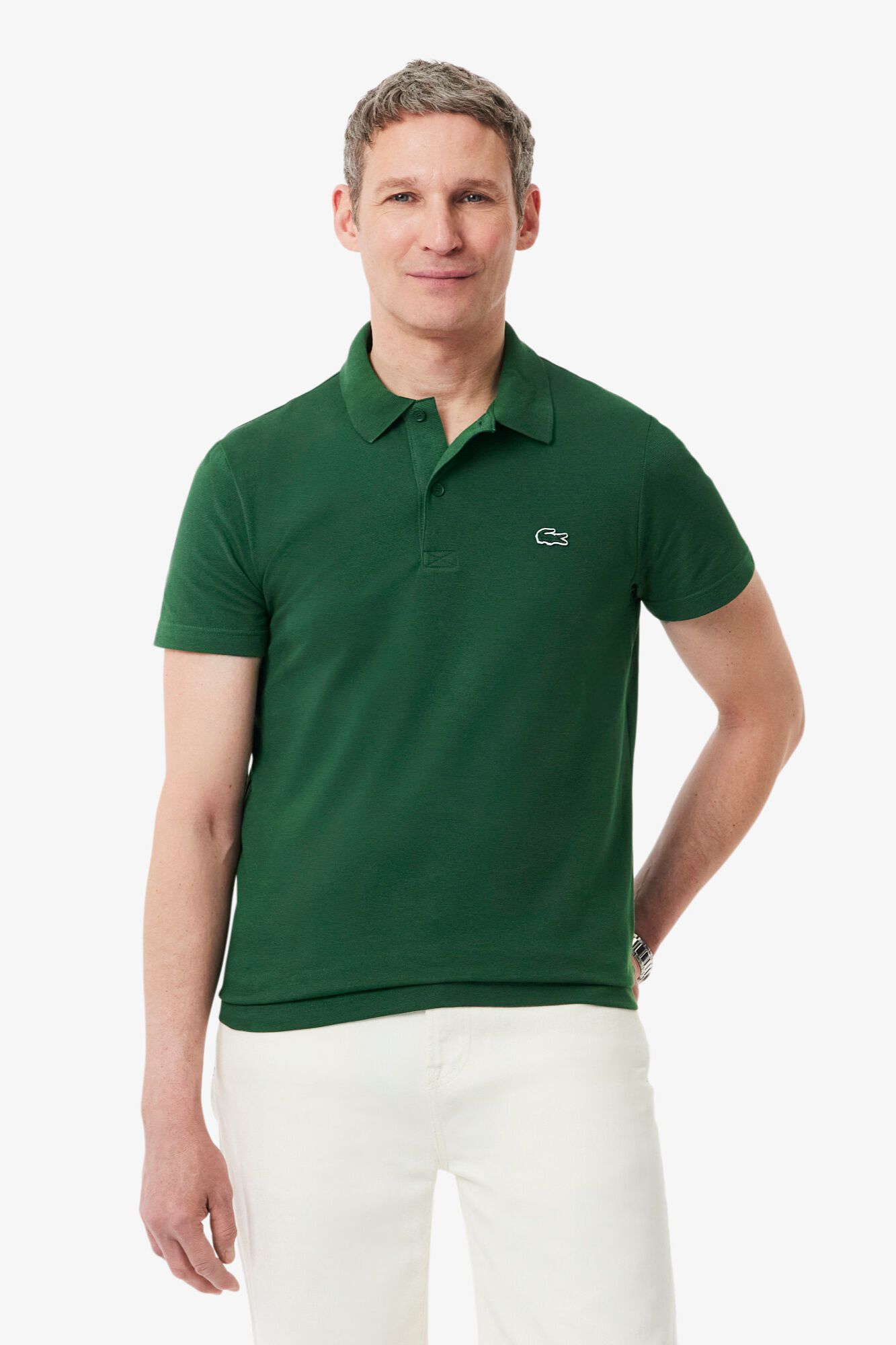 Lacoste Polo manga corta con bordado