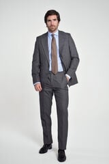 Cloking Cal&ccedil;a de fato em l&atilde; olho de perdiz Cinzento