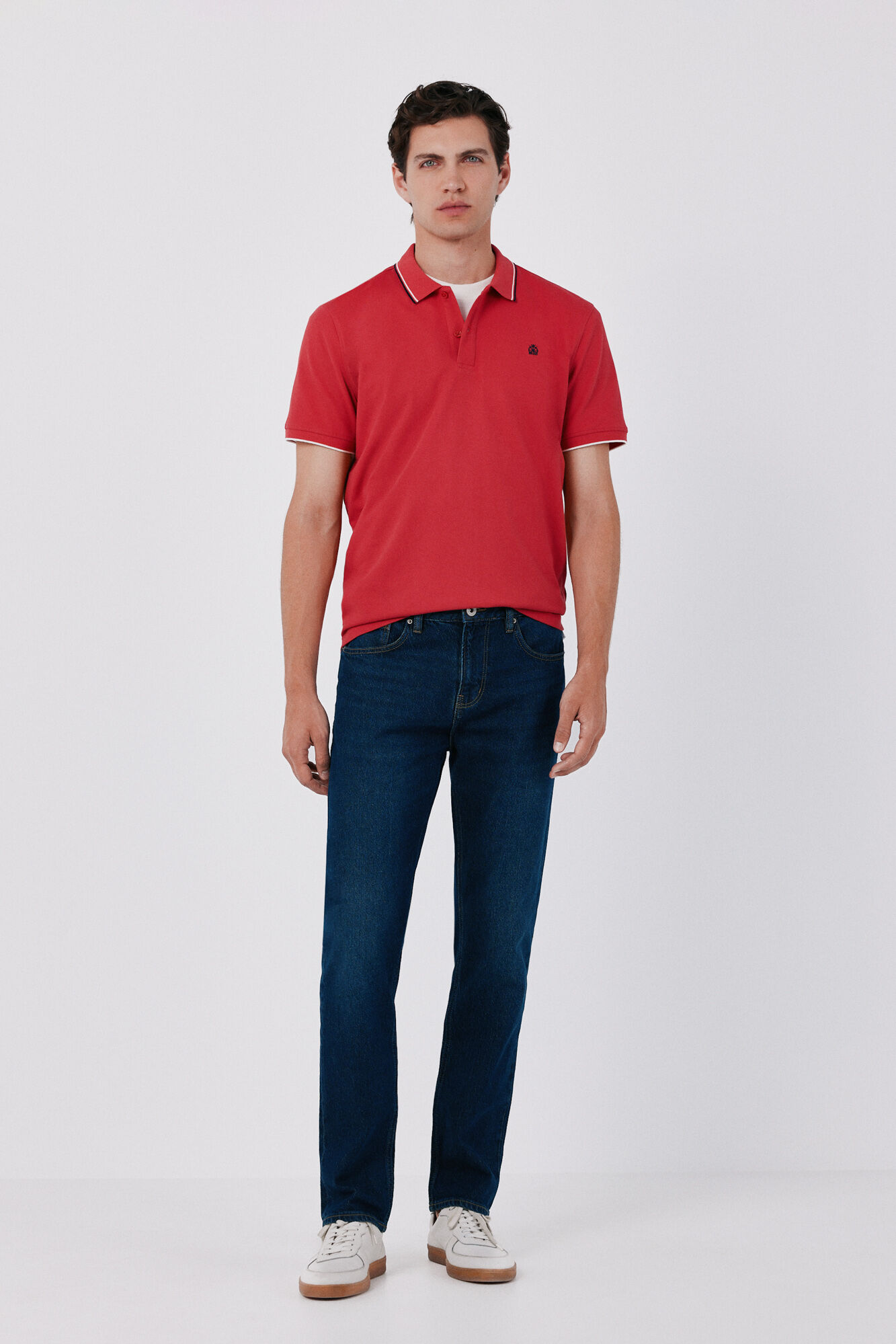 Cortefiel Piqu&eacute; polo shirt
