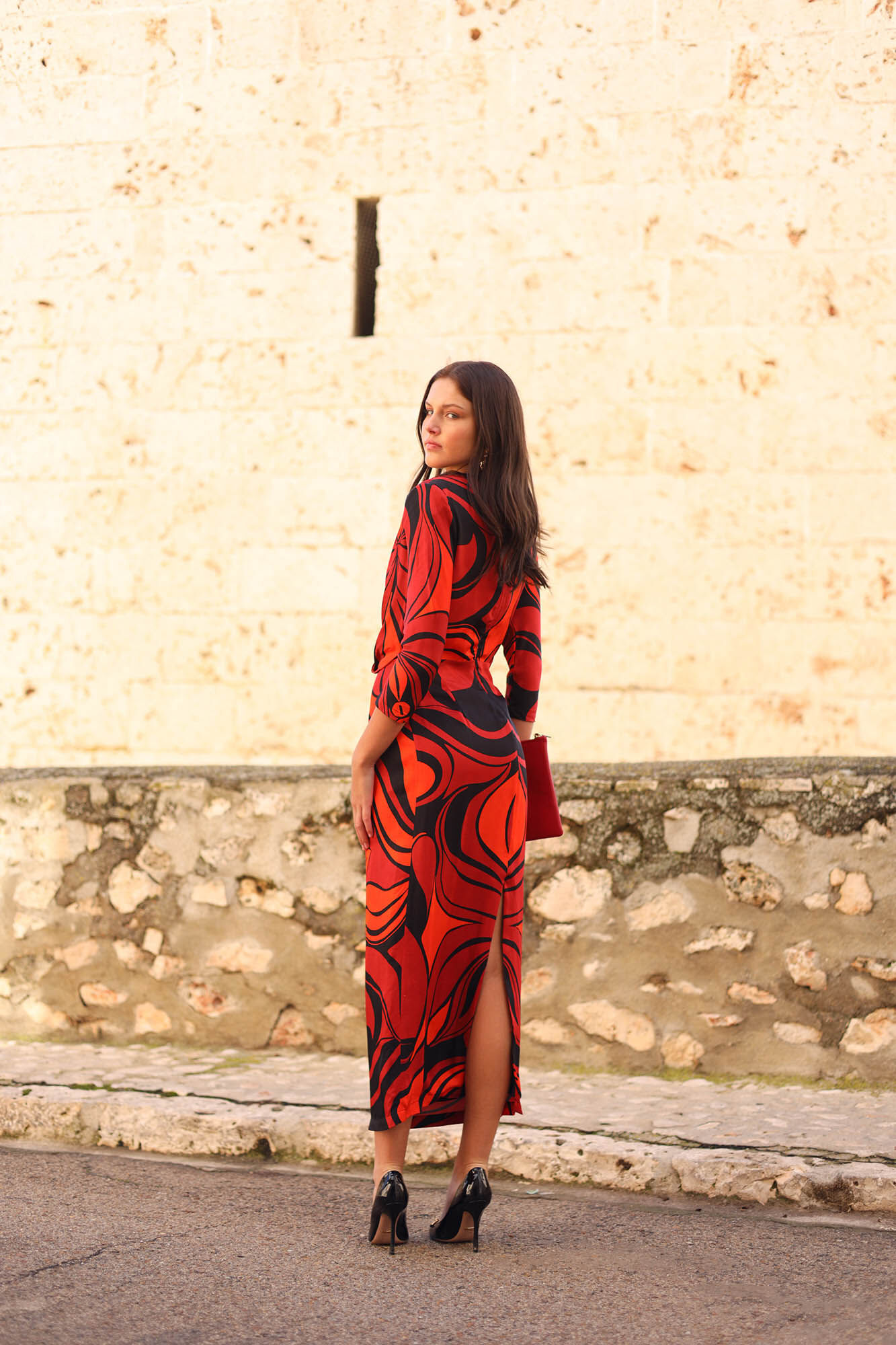 Panambi Vestido Mali Vermelho