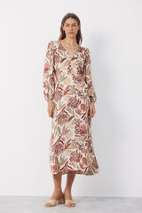 Cortefiel Printed dress Multicolour