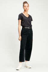 Levi's T-shirt Levi's&reg; cl&aacute;ssica de algod&atilde;o com log&oacute;tipo Preto