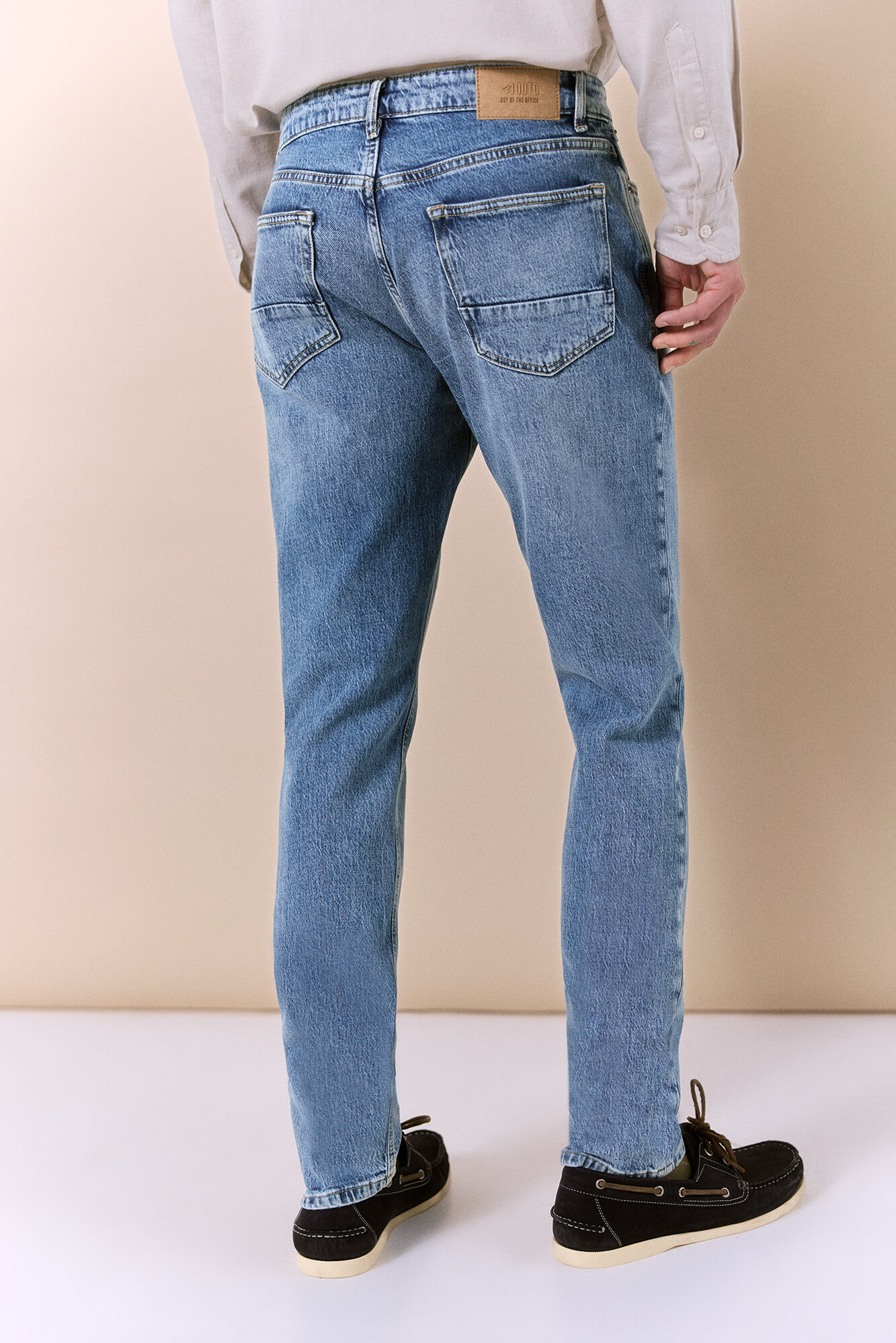 OOTO Jeans slim fit Azul