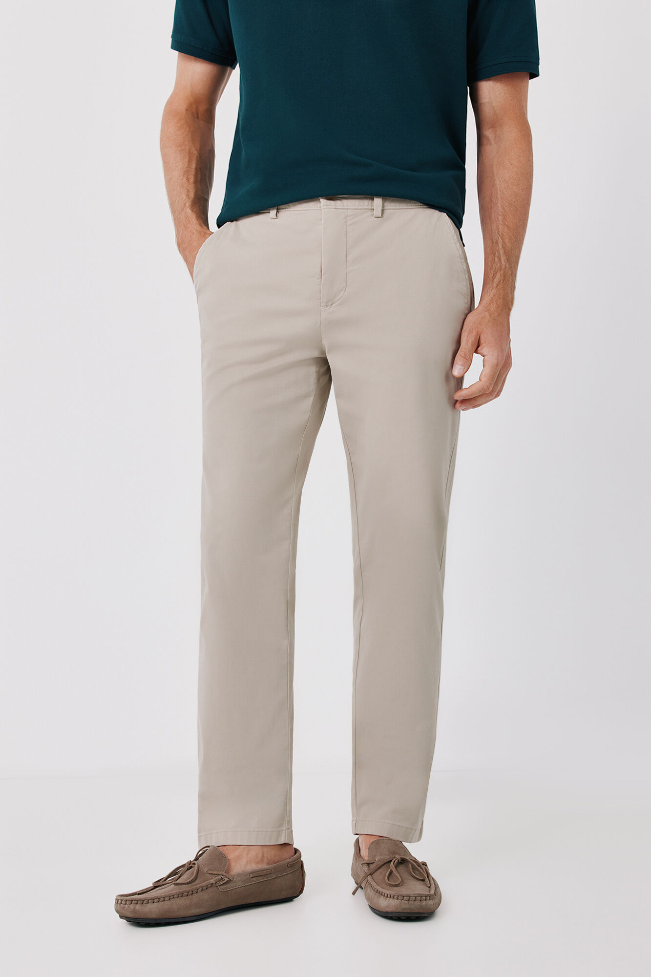 Cortefiel Light regular chinos