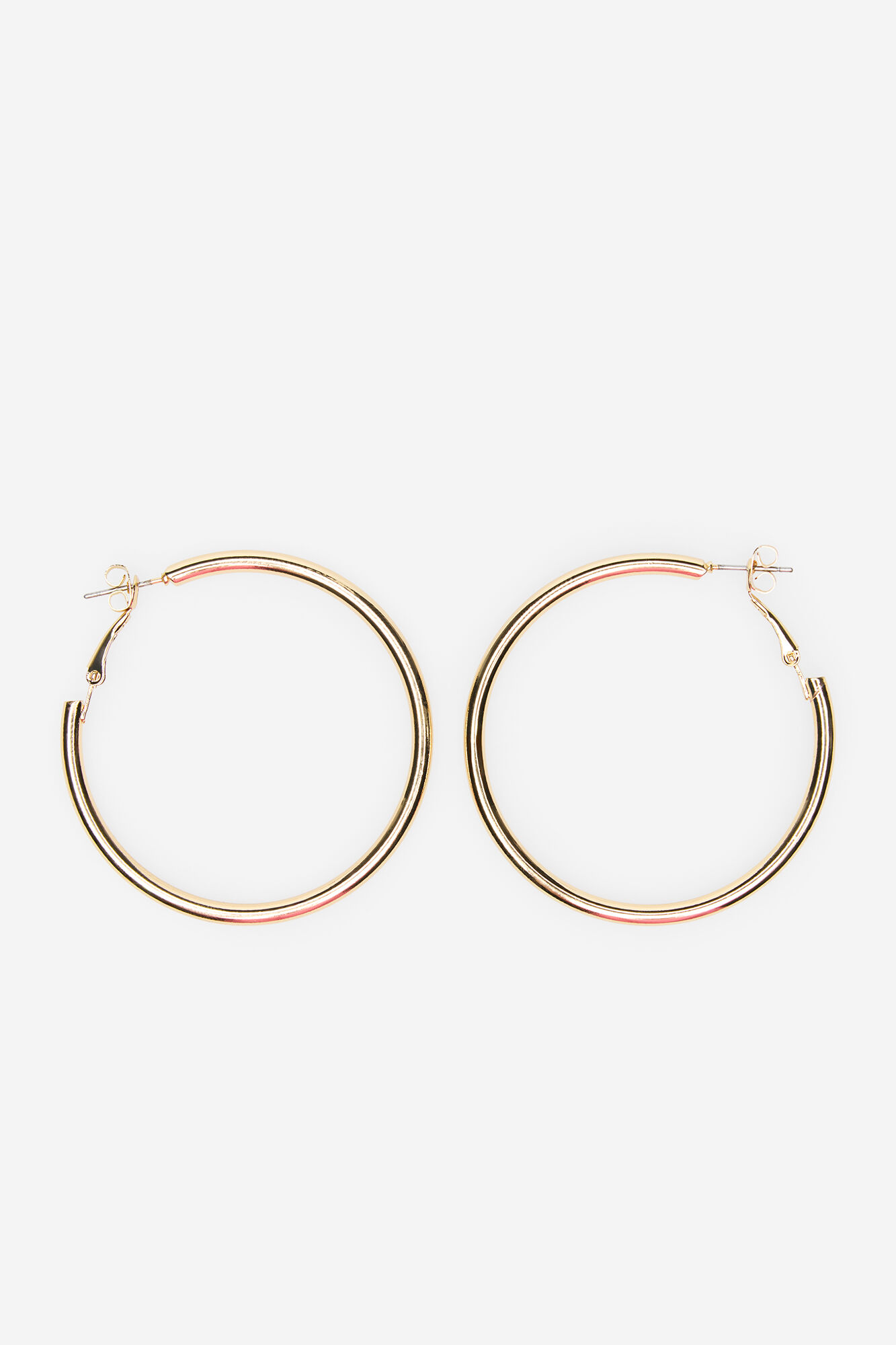 Cortefiel Classic gold hoop Gold