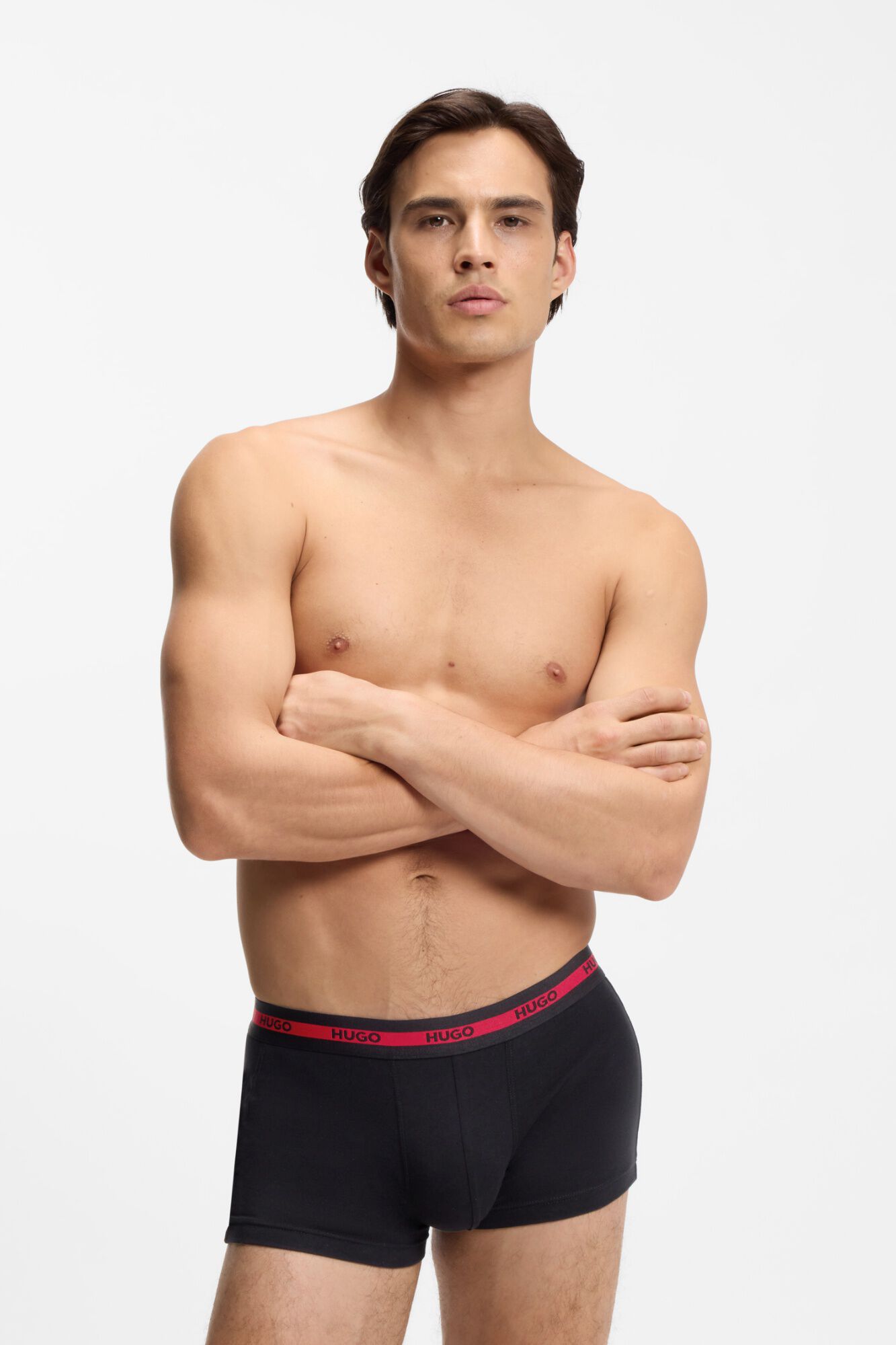 HUGO Pacote com 3 boxers Multicolorido