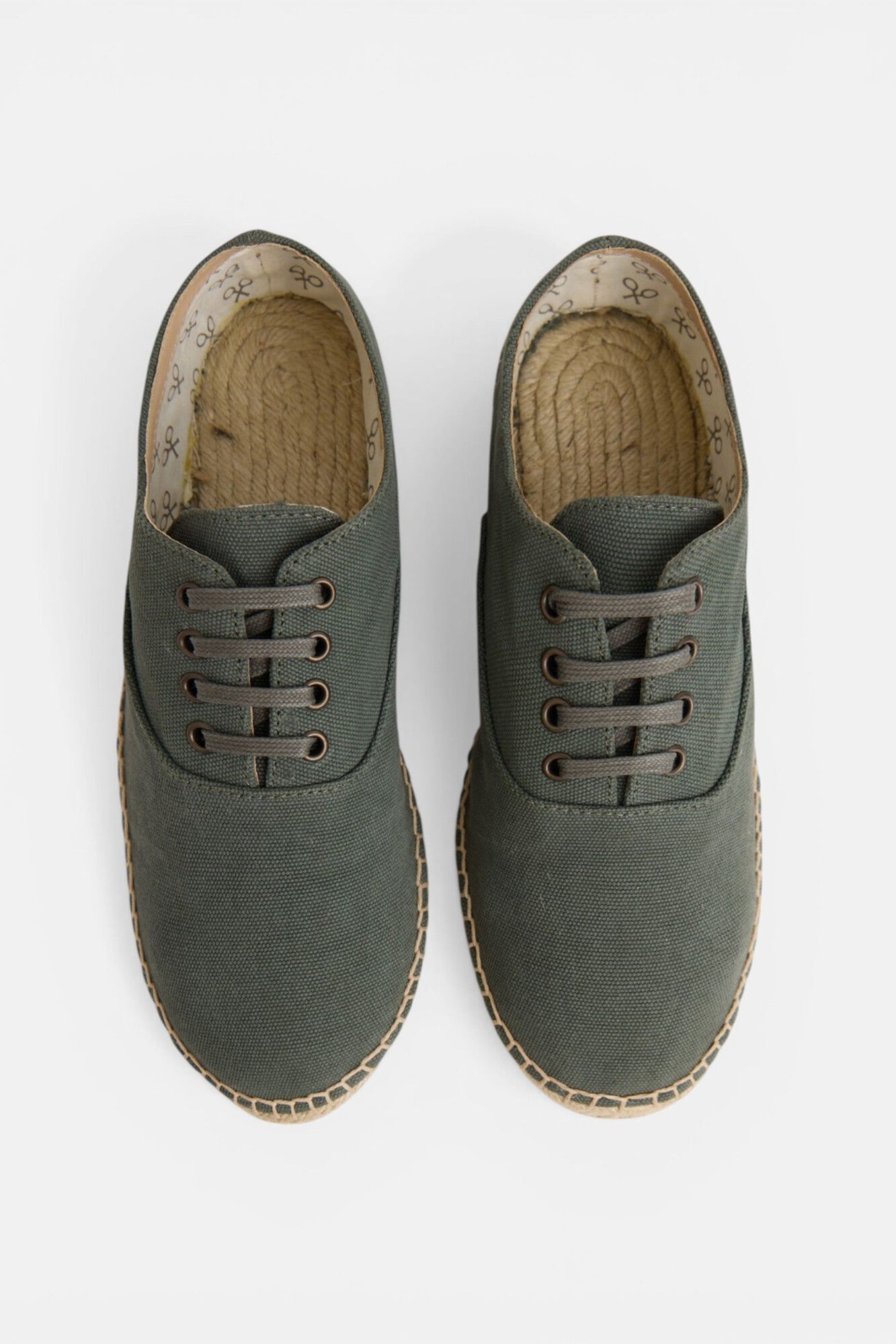 Silbon Sporty covered espadrille Green