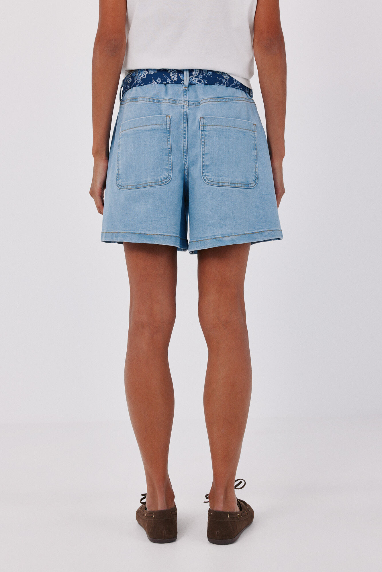 Cortefiel Easy fit short Blue