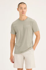 Dockers T-shirt decote redondo Verde