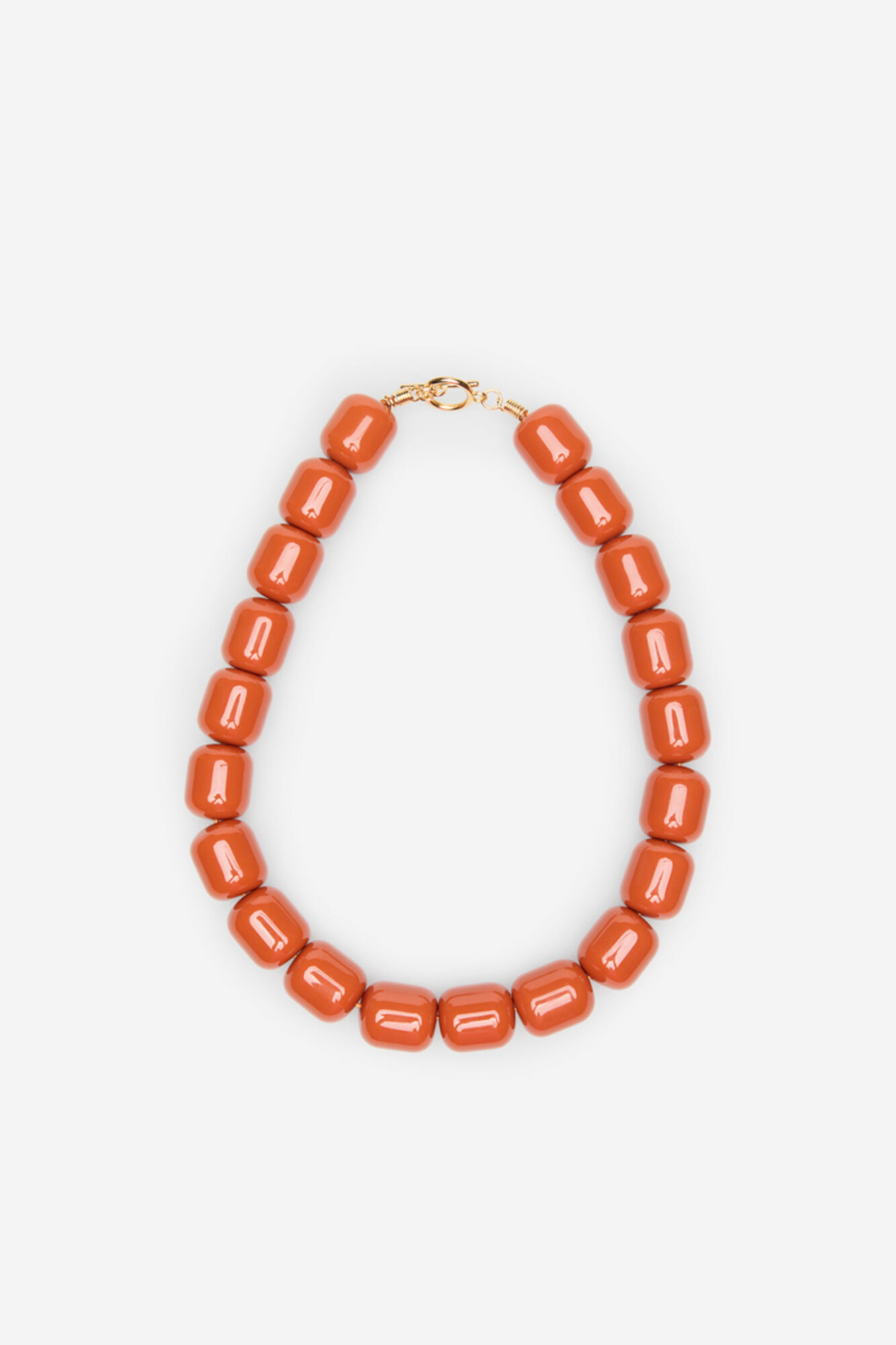 Cortefiel Colored resin necklace