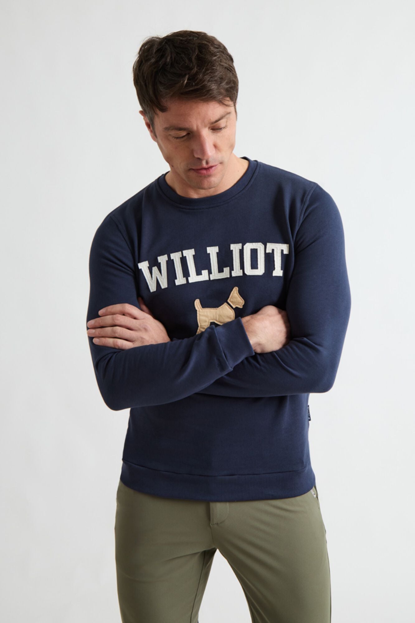 Williot Sweatshirt Williot Tipo Patch Azul