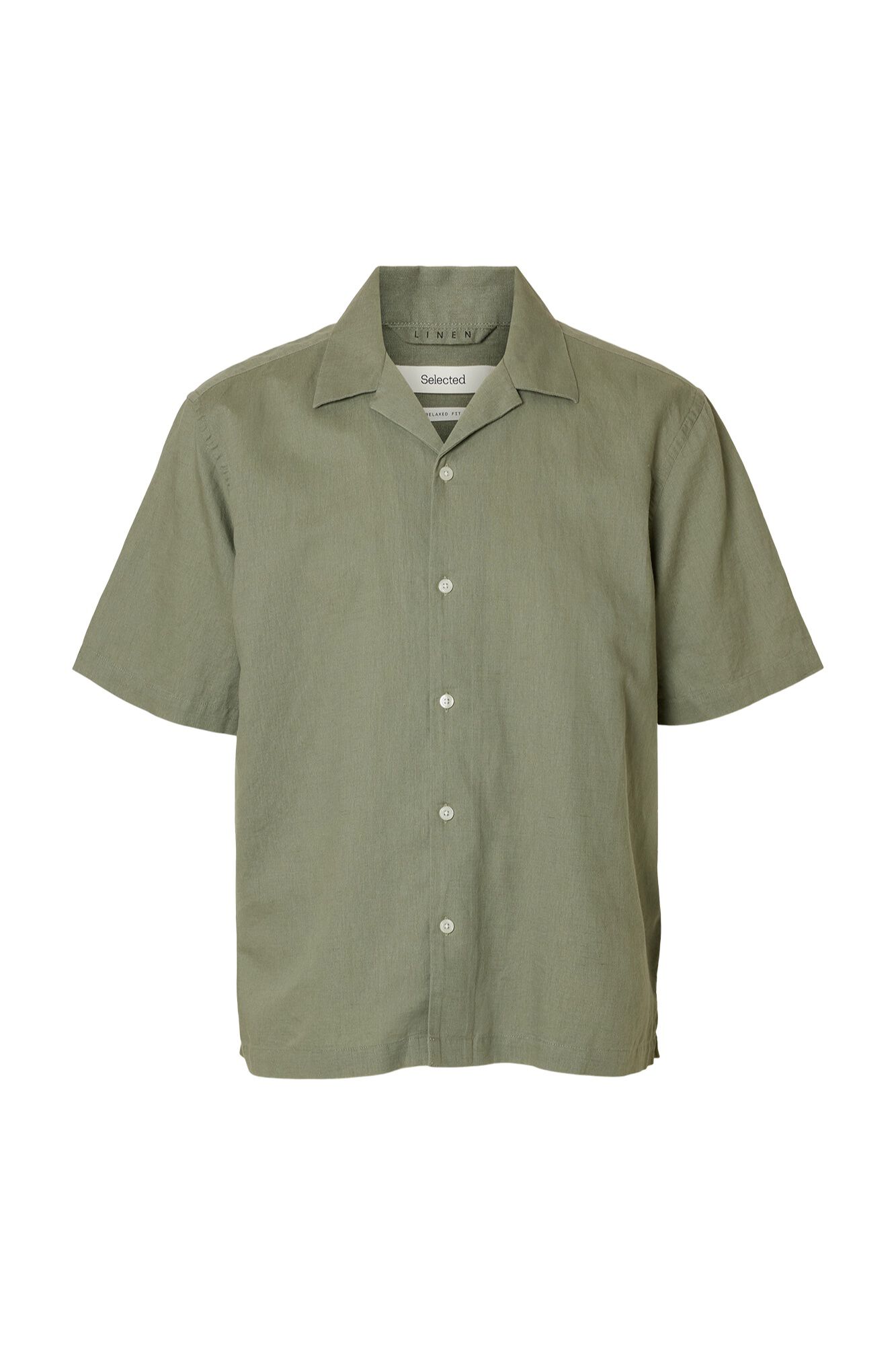 Selected Camisa de manga curta Verde
