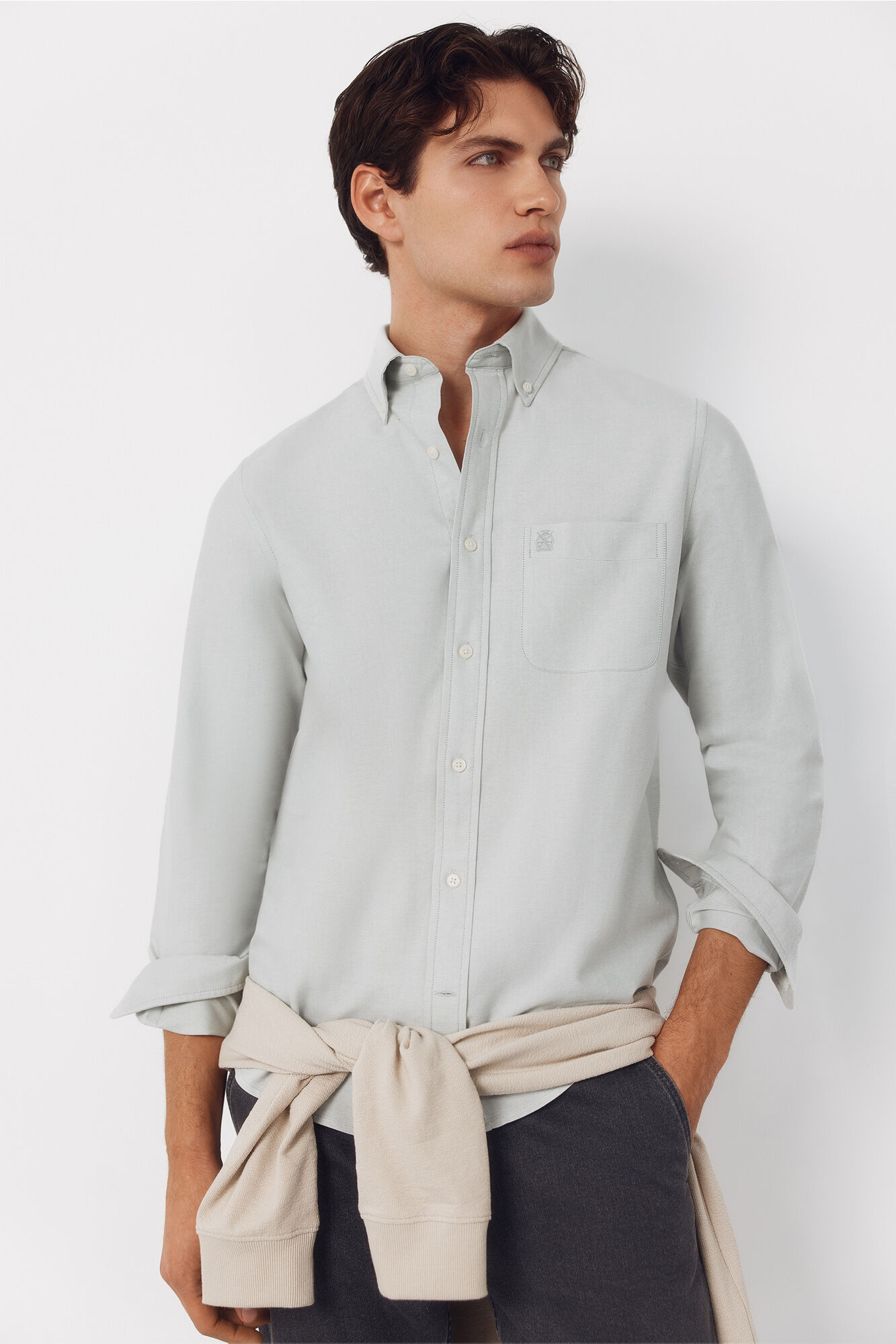 Cortefiel Plain Oxford shirt