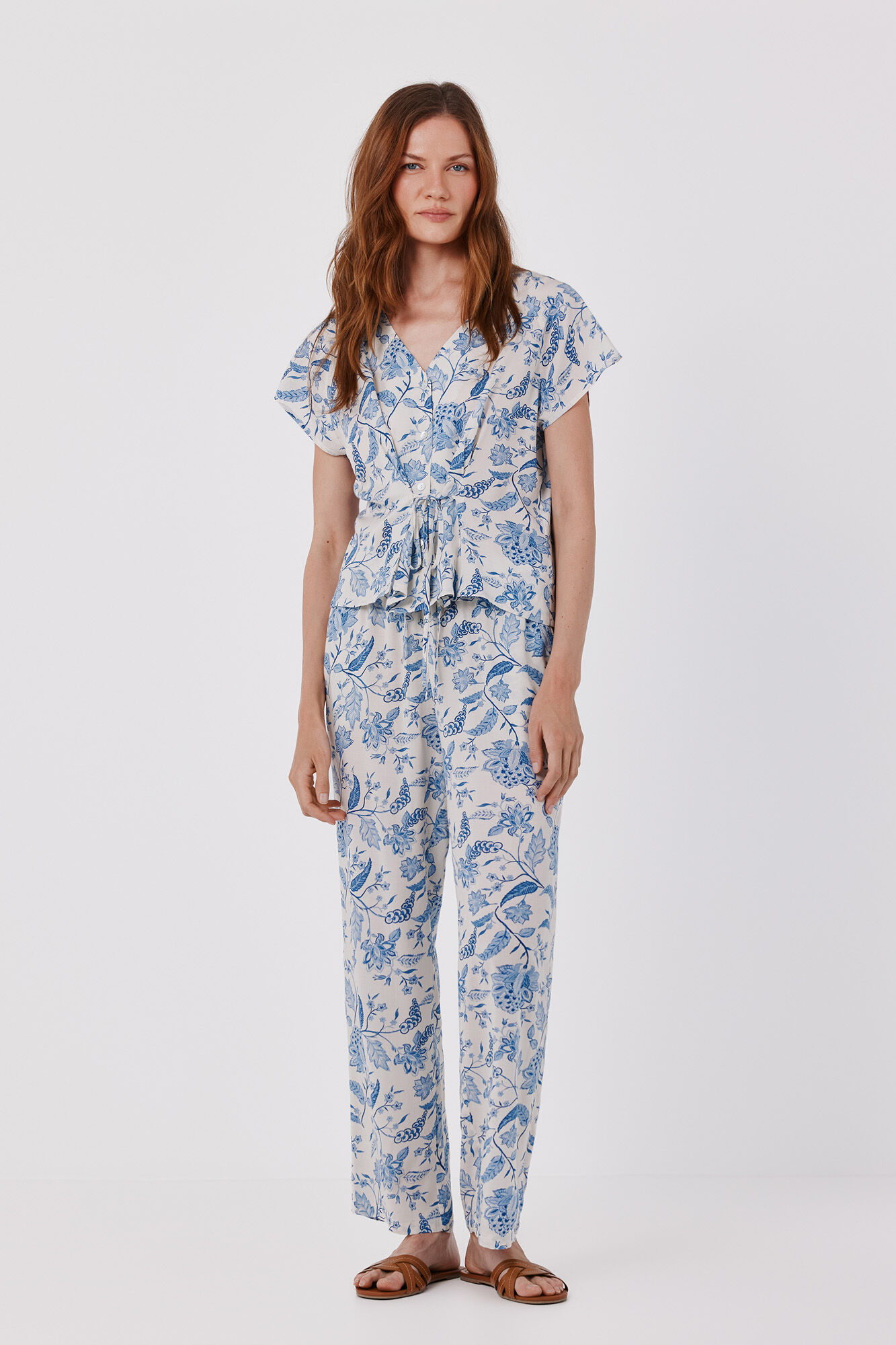 Cortefiel Printed blouse
