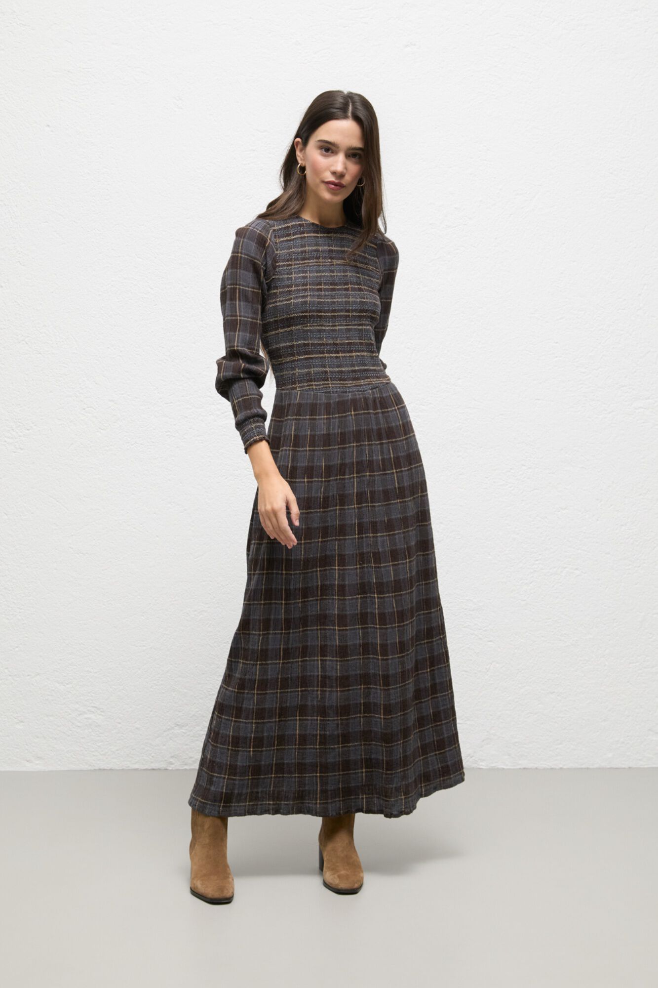 El Ganso Vestido Suzanne Cuadros