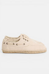 Silbon Nautical covered espadrille Beige