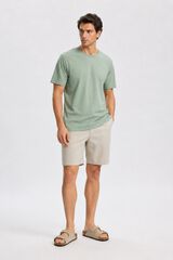 Selected Bermuda Relaxed Fit Tostado