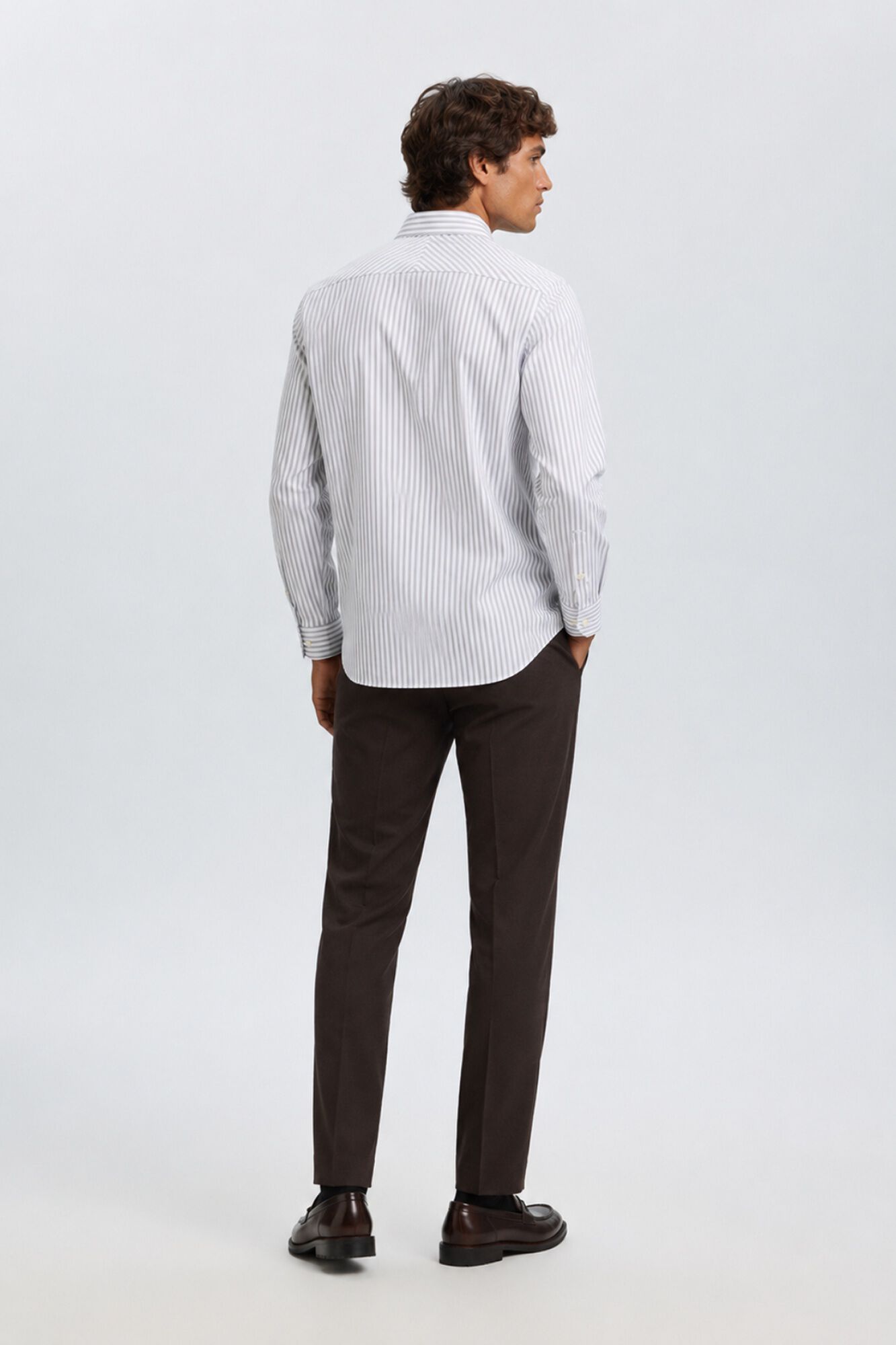 Selected Camisa de vestir slim fit Impress&atilde;o