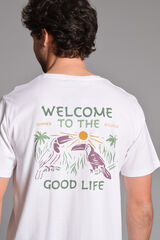 Cloking T-shirt print digital Multicolorido