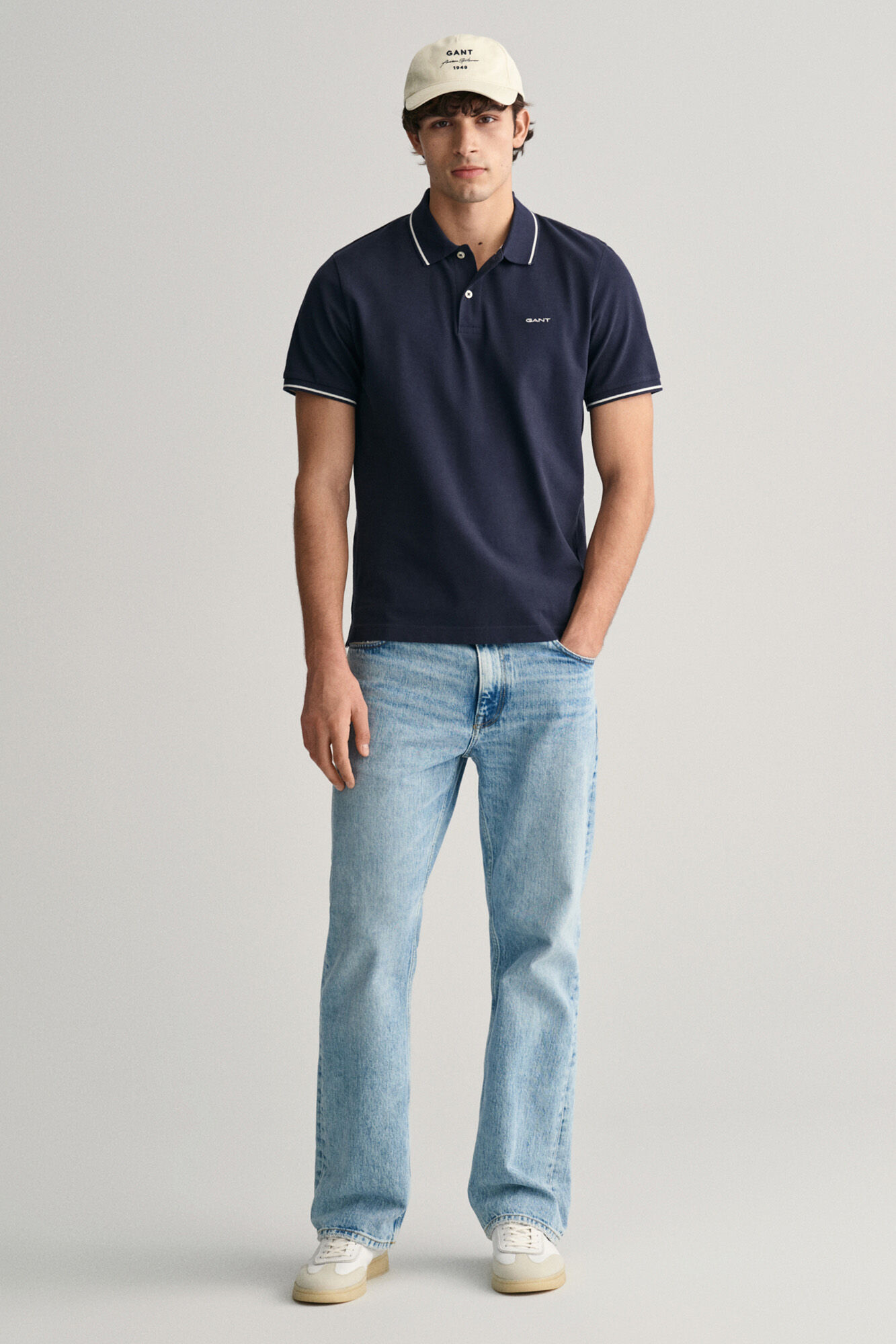 Gant Tipped Piqu&eacute; Polo Shirt
